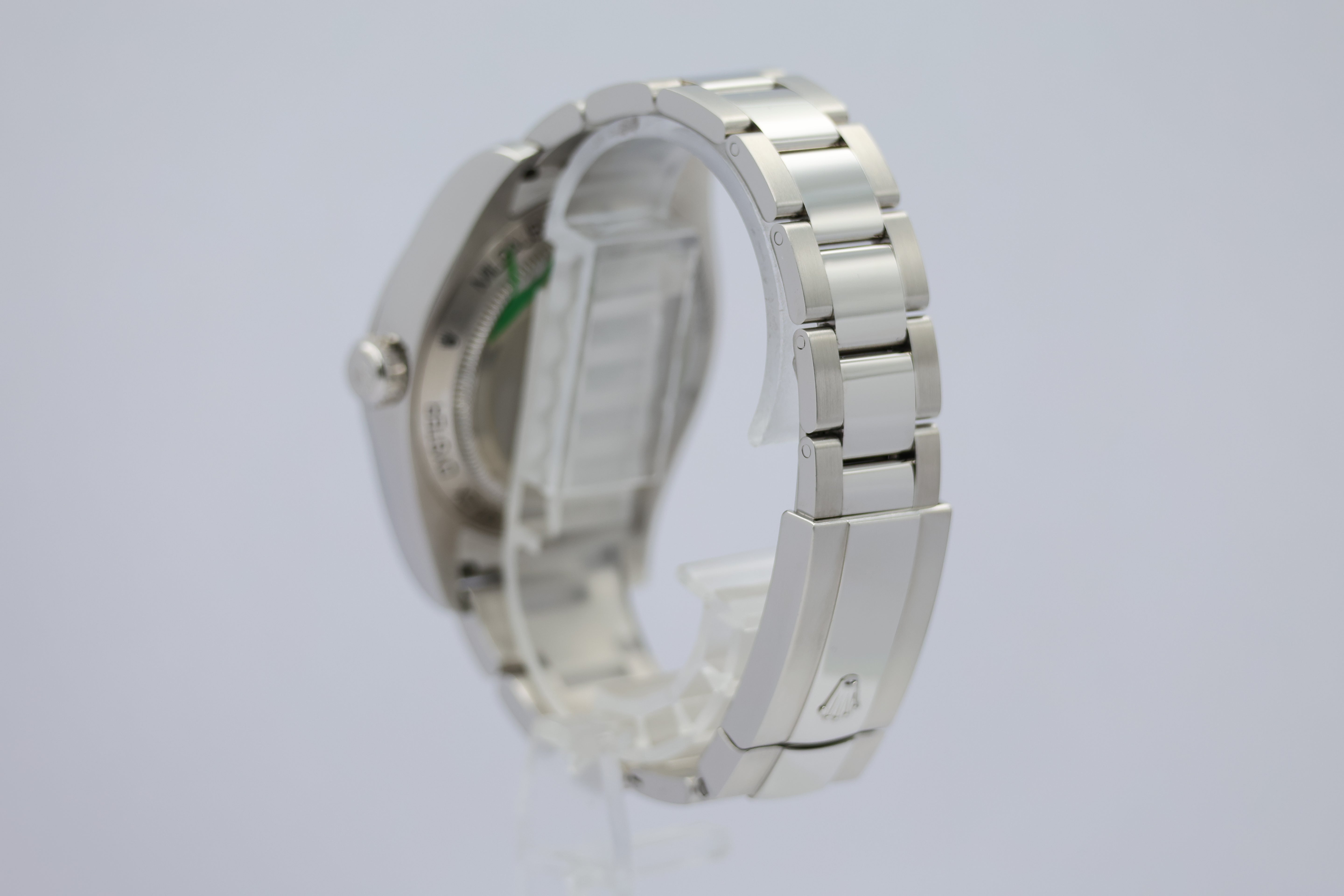 Rolex Milgauss Automatik Herrenuhr Blau 116400GV Box + og. Papiere