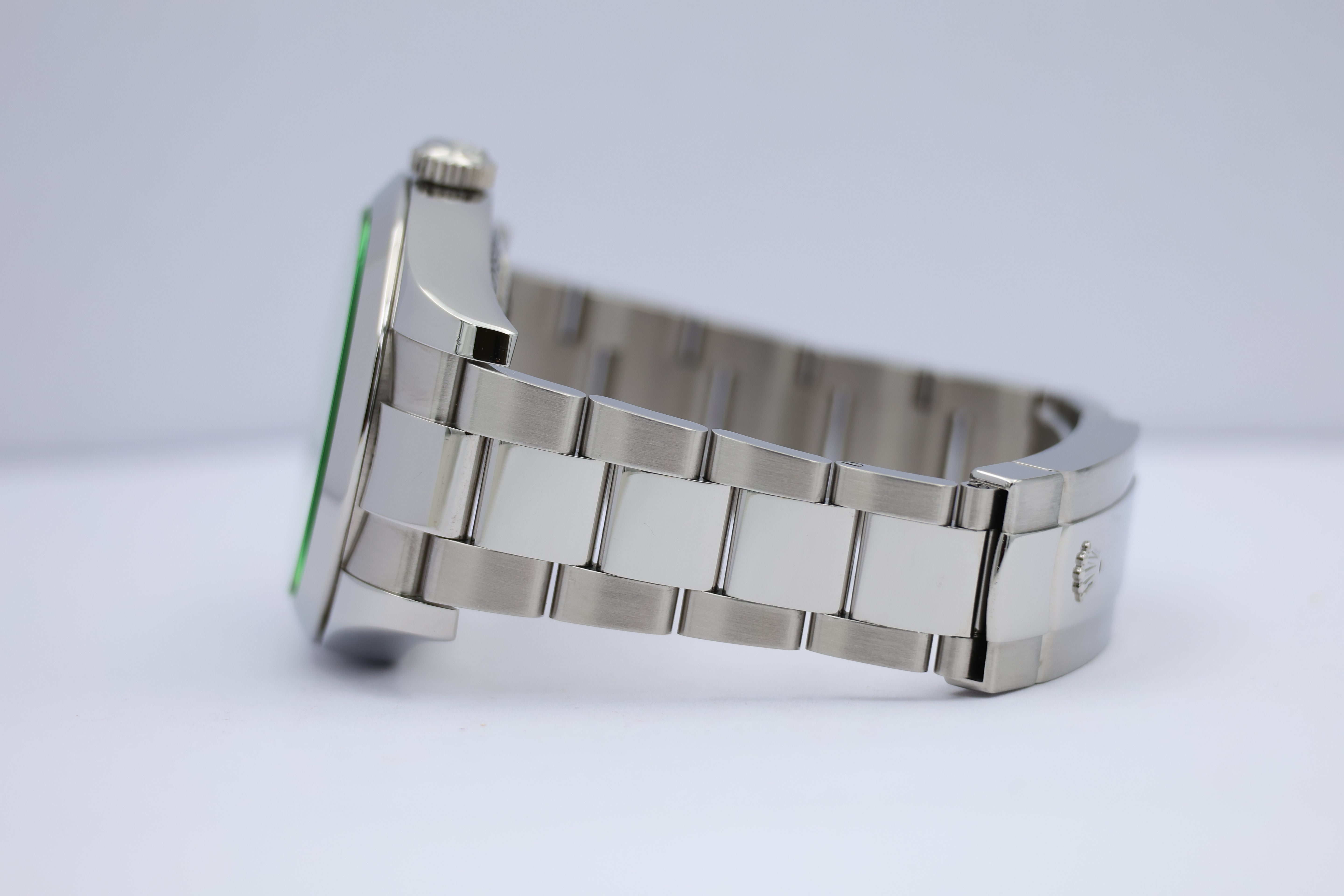 Rolex Milgauss Automatik Herrenuhr Blau 116400GV Box + og. Papiere