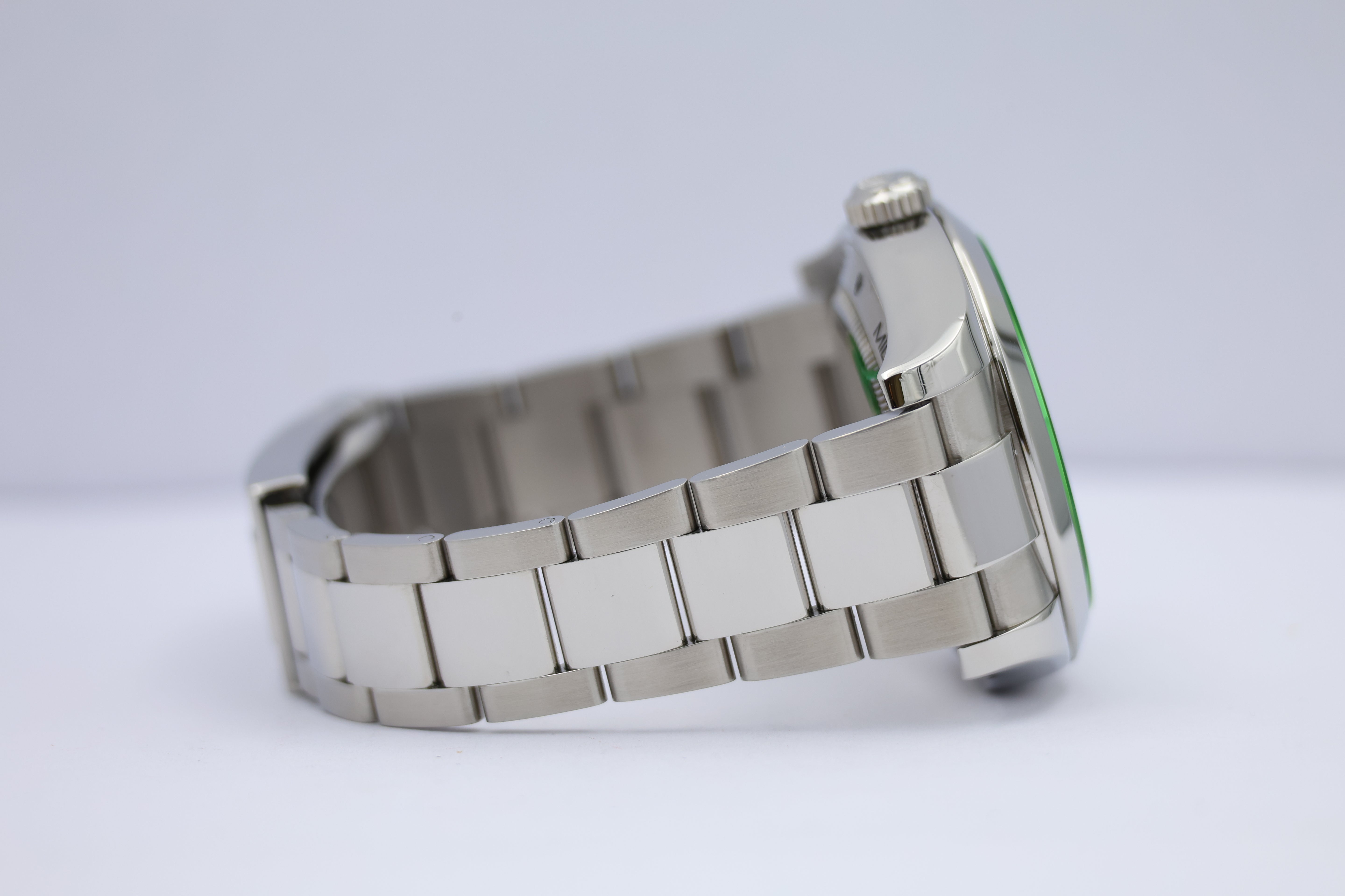 Rolex Milgauss Automatik Herrenuhr Blau 116400GV Box + og. Papiere