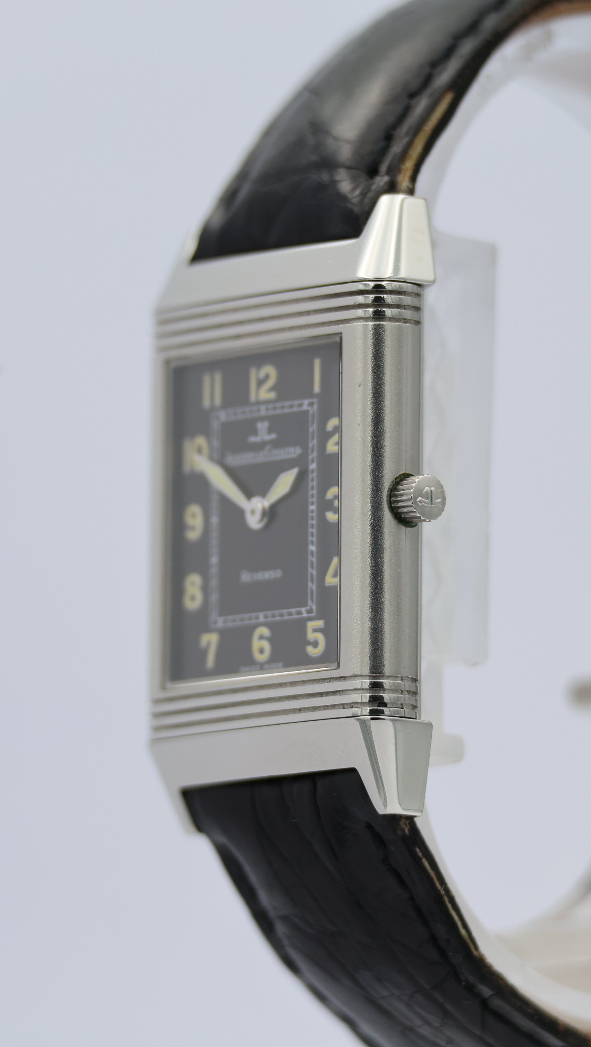 Jaeger-LeCoultre Reverso Classic Shadow Handaufzug 251.840.864 Box + og. Papiere
