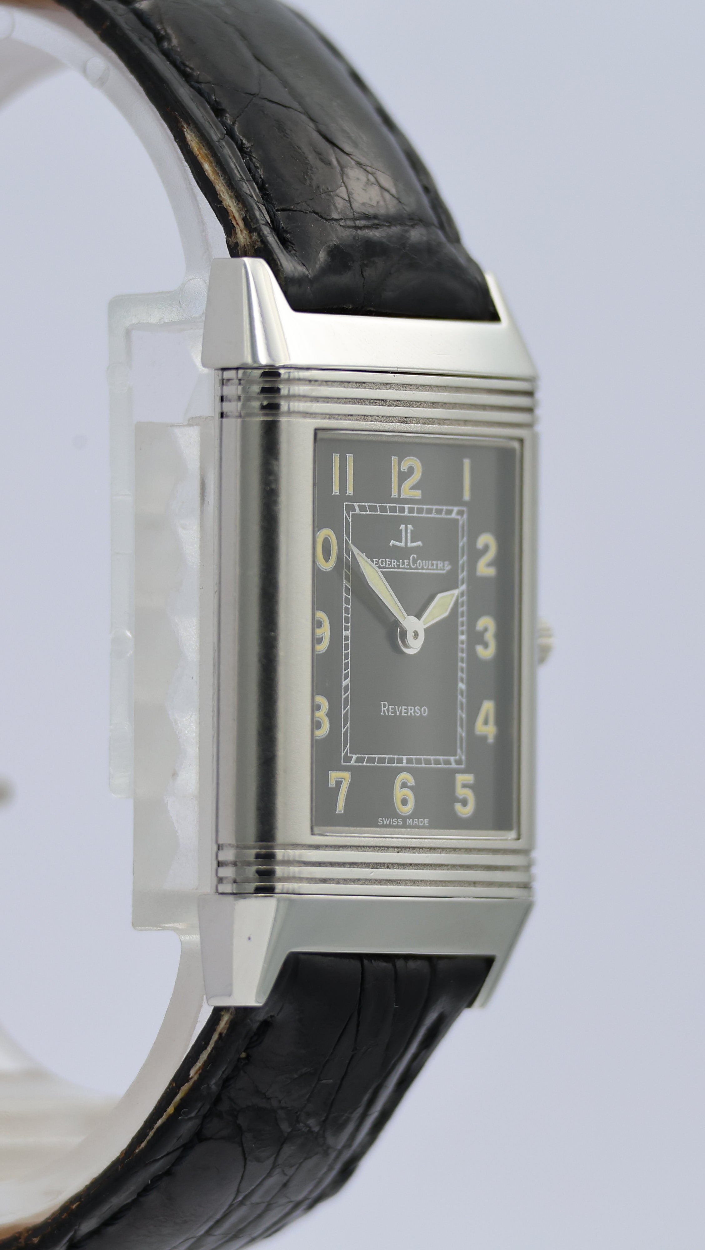 Jaeger-LeCoultre Reverso Classic Shadow Handaufzug 251.840.864 Box + og. Papiere