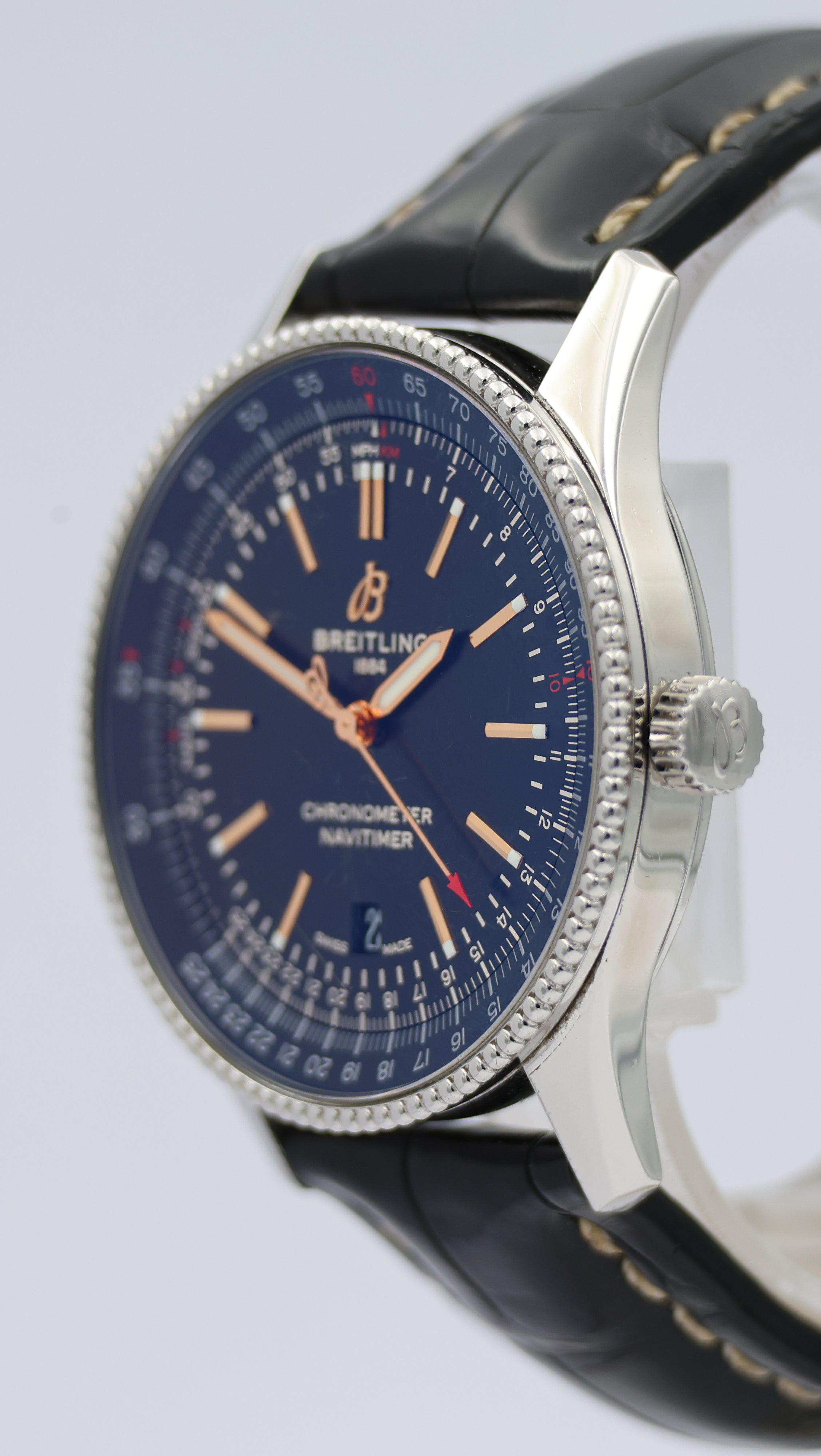 Breitling Navitimer Automatik Schwarz A17326 - Detailansicht 6