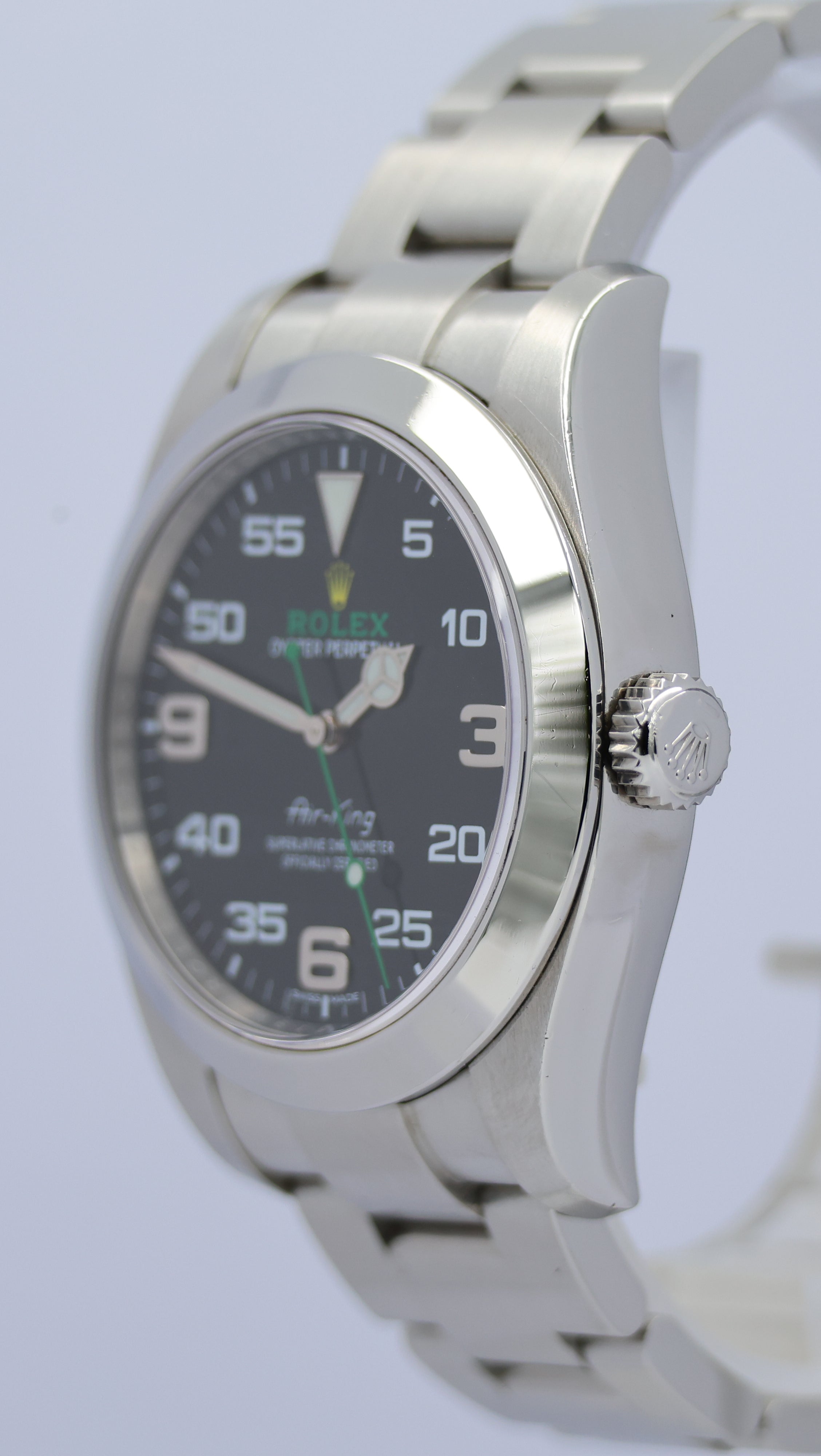 Rolex Air King Automatik Herrenuhr 116900 Box + og. Papiere