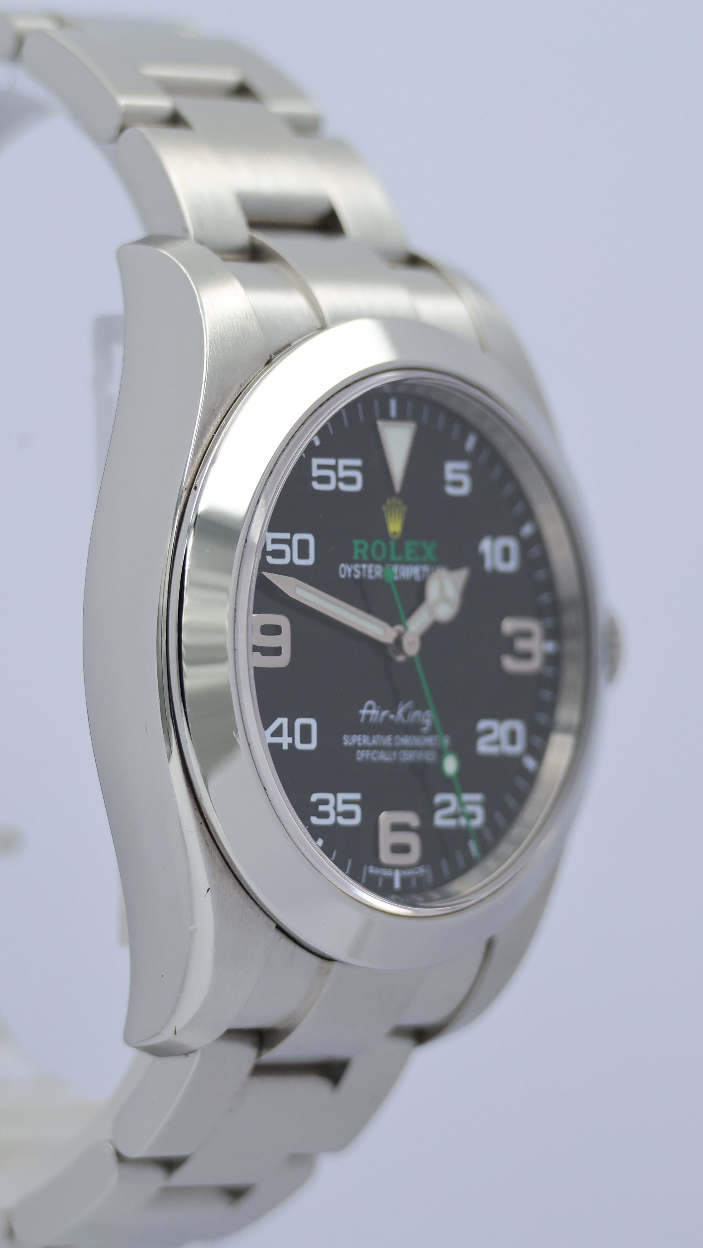 Rolex Air King Automatik Herrenuhr 116900 Box + og. Papiere