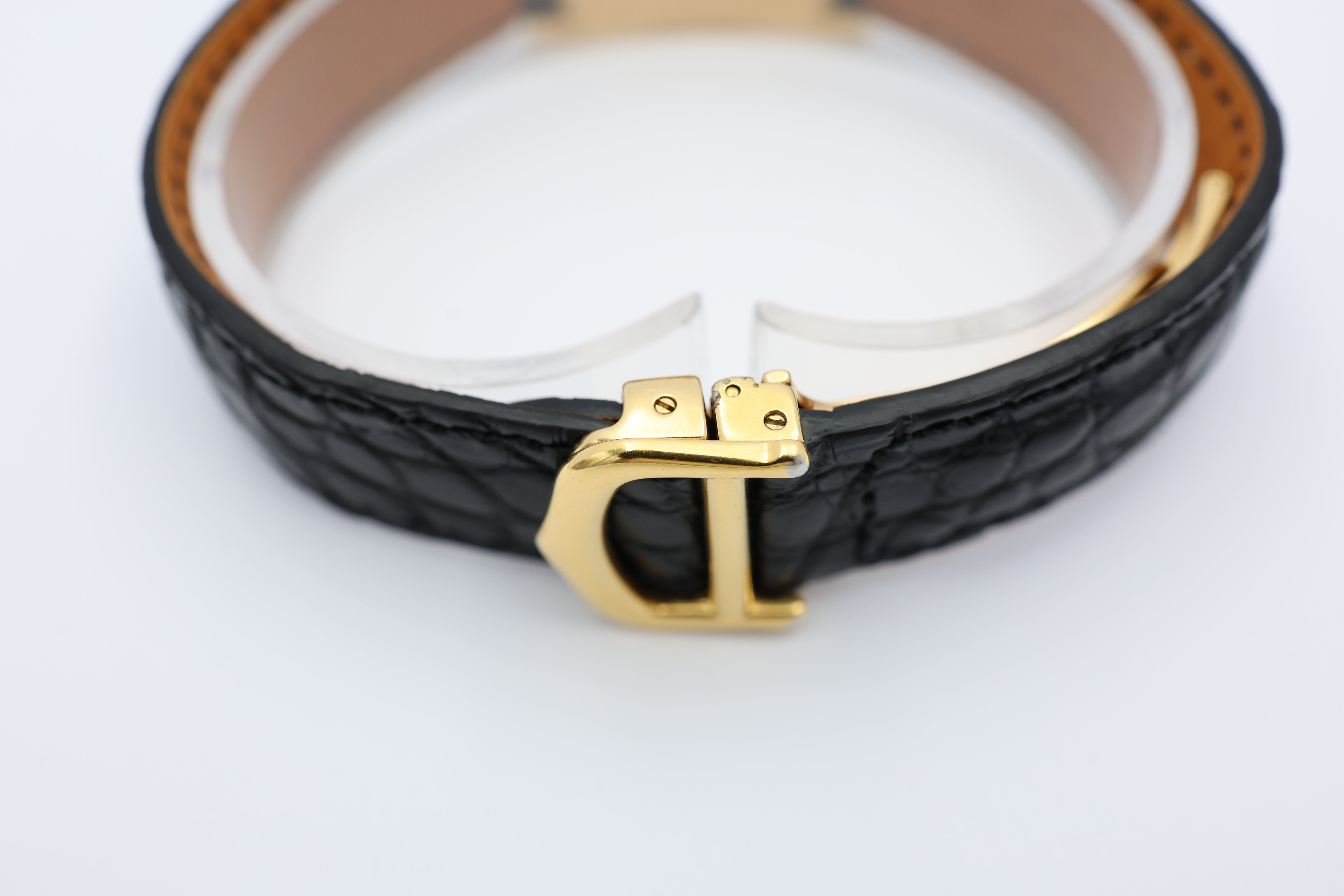 Cartier Tank Normale Paris Blatt 18k Gold Handaufzug 78092 - Detailansicht 6
