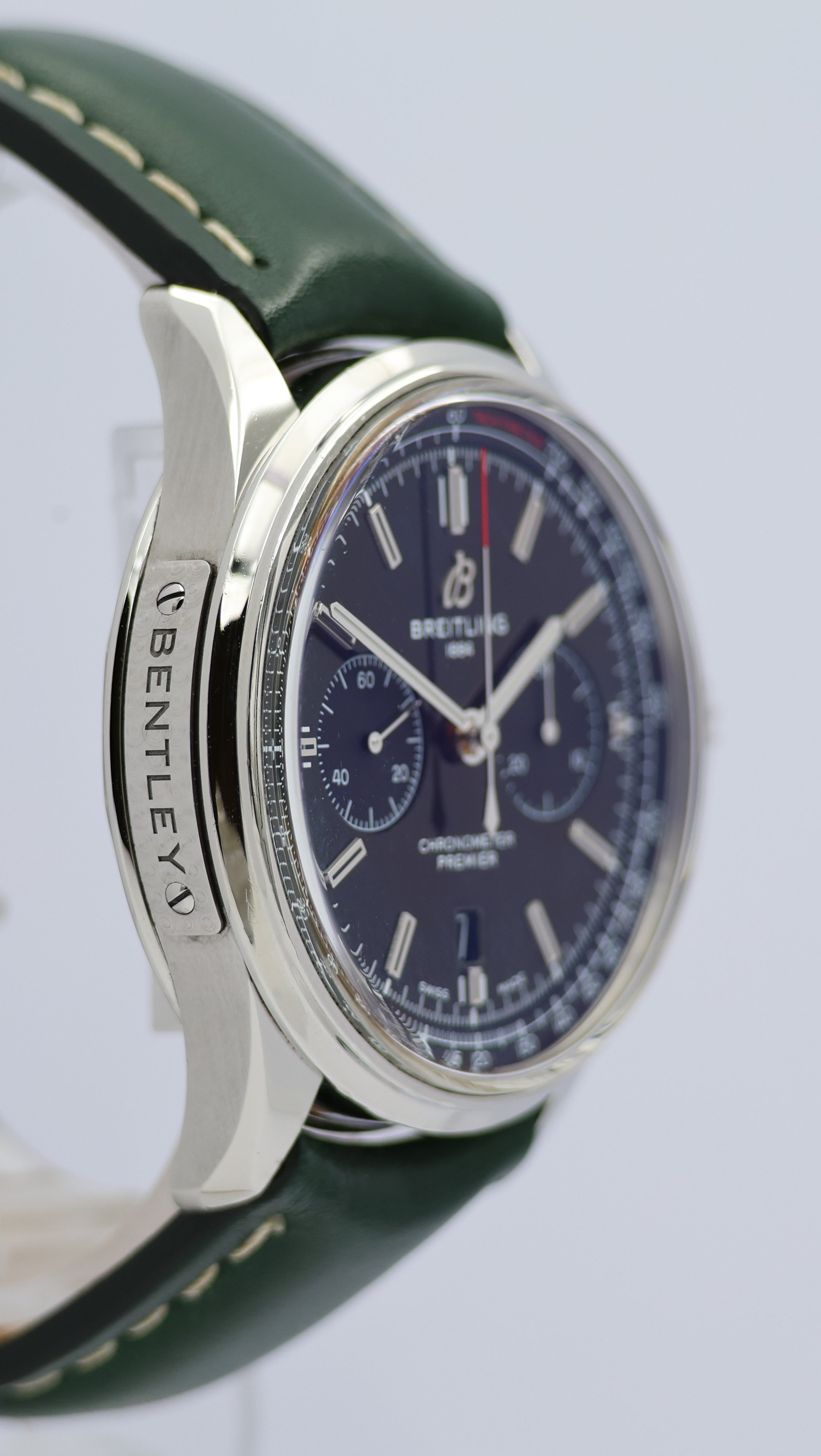 Breitling for Bentley Premier B01 Chronograph 42 Grün AB0118 Box + og. Papiere