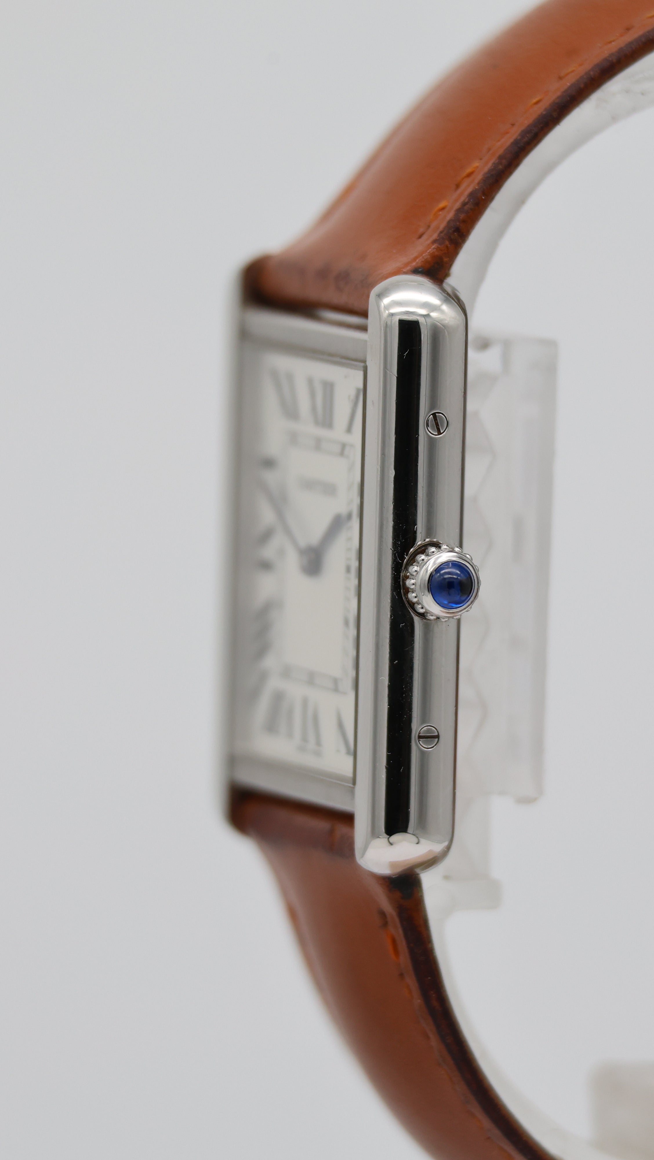 Cartier Tank Solo 34.8mm Quartz Men's Watch WSTA0028 Box + above papers