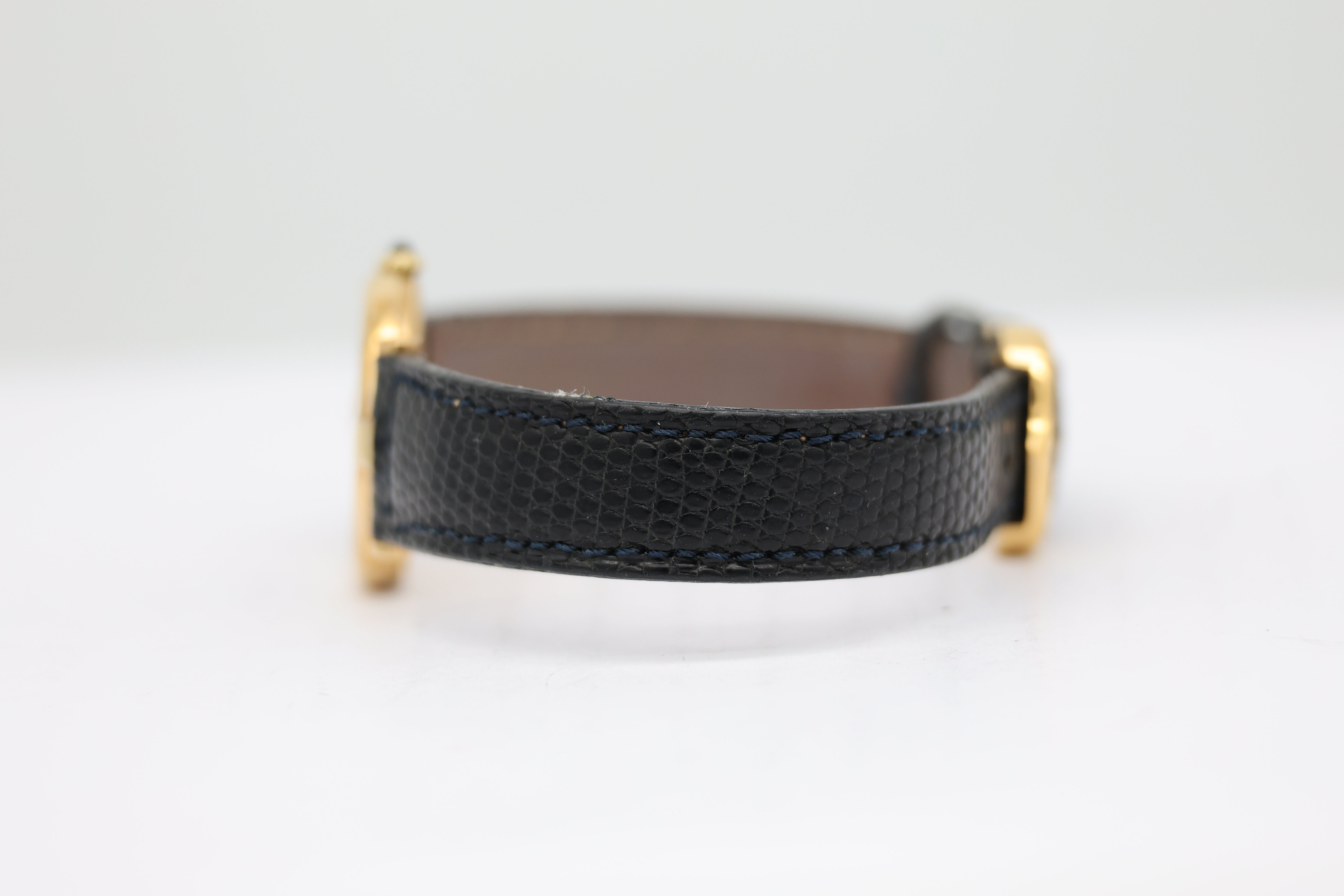 Cartier Tank Vermeil Quarz 590004 - Detailansicht 3