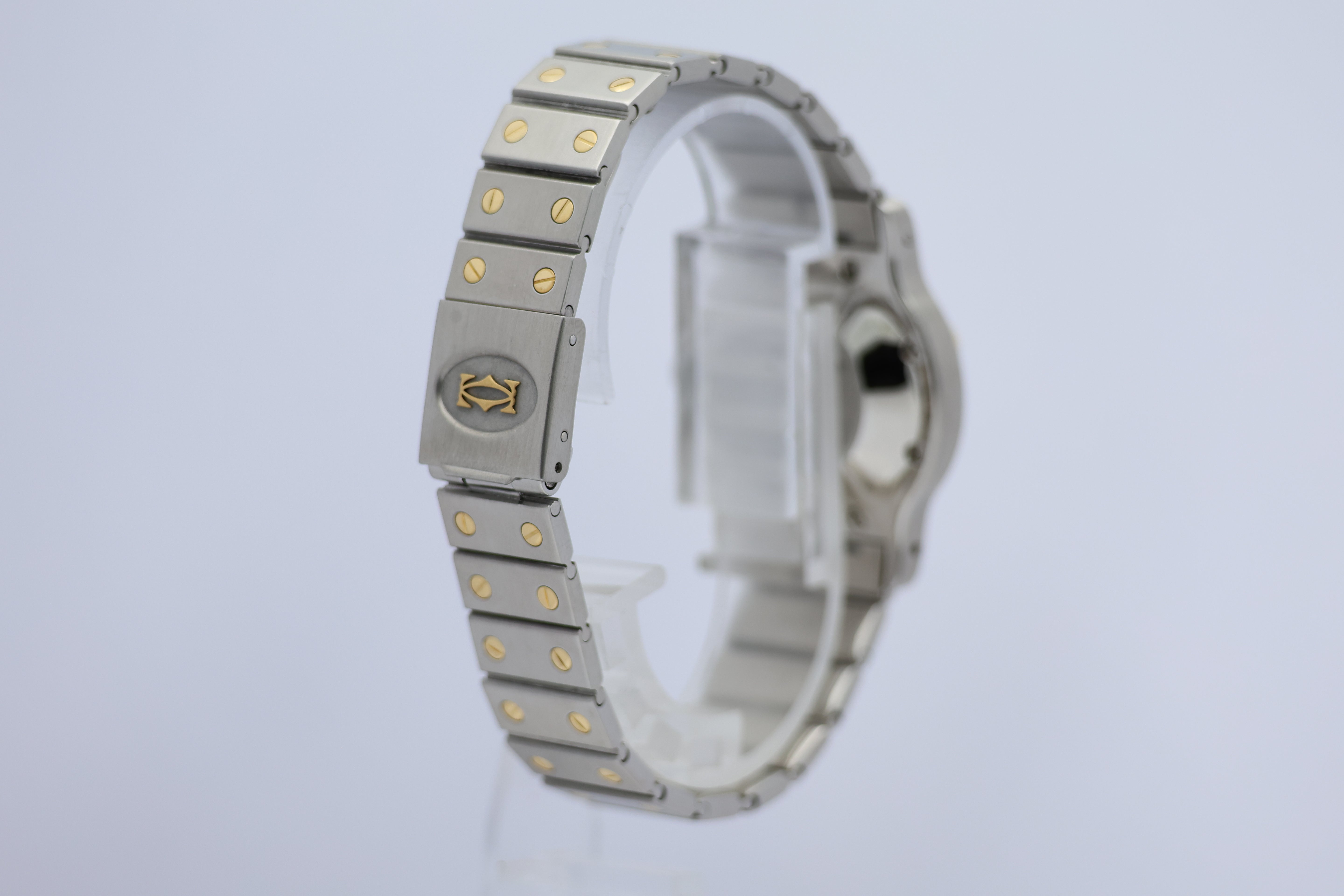 Cartier Santos Octagon Automatik Stahl/Gold 2966