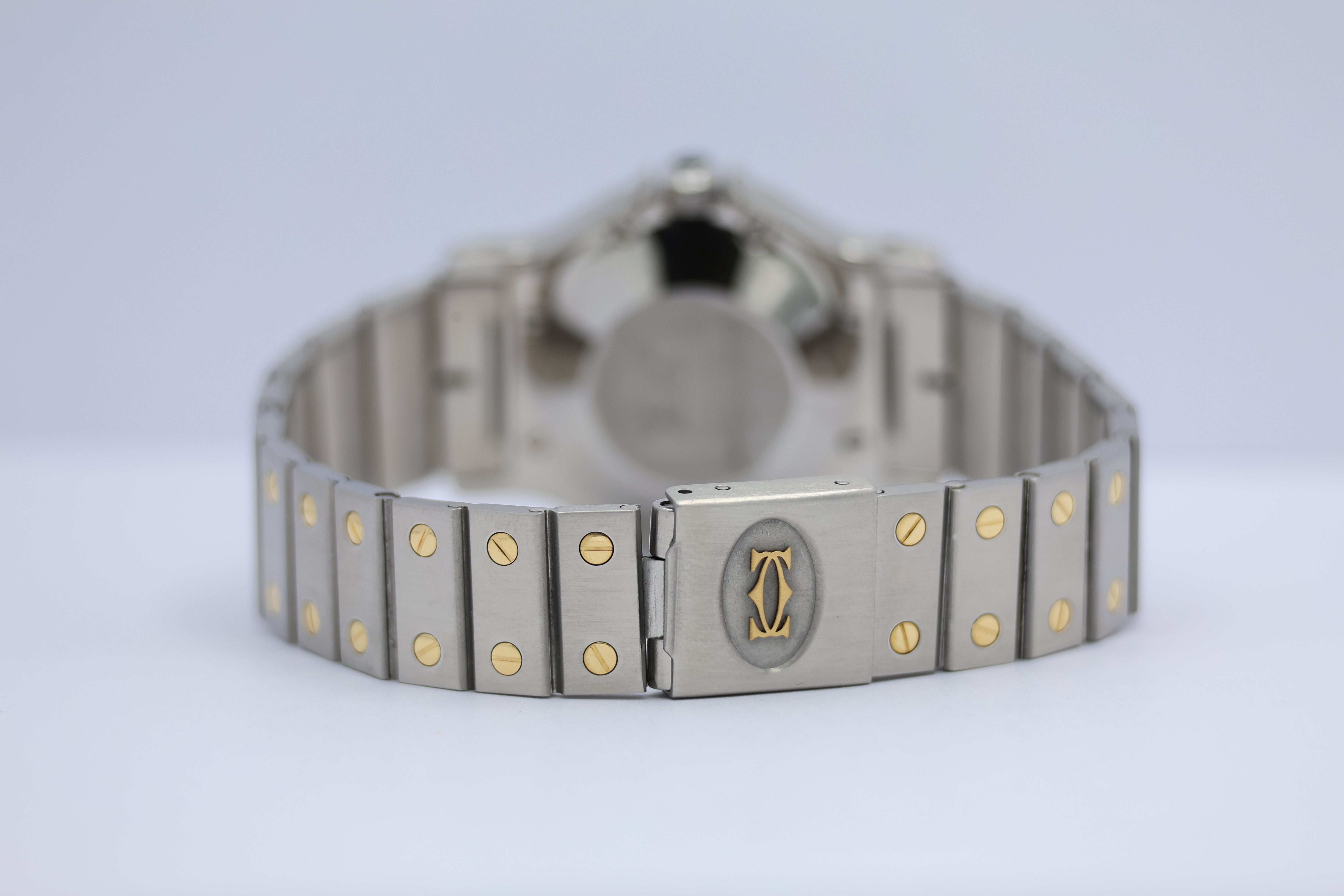 Cartier Santos Octagon Automatik Stahl/Gold 2966
