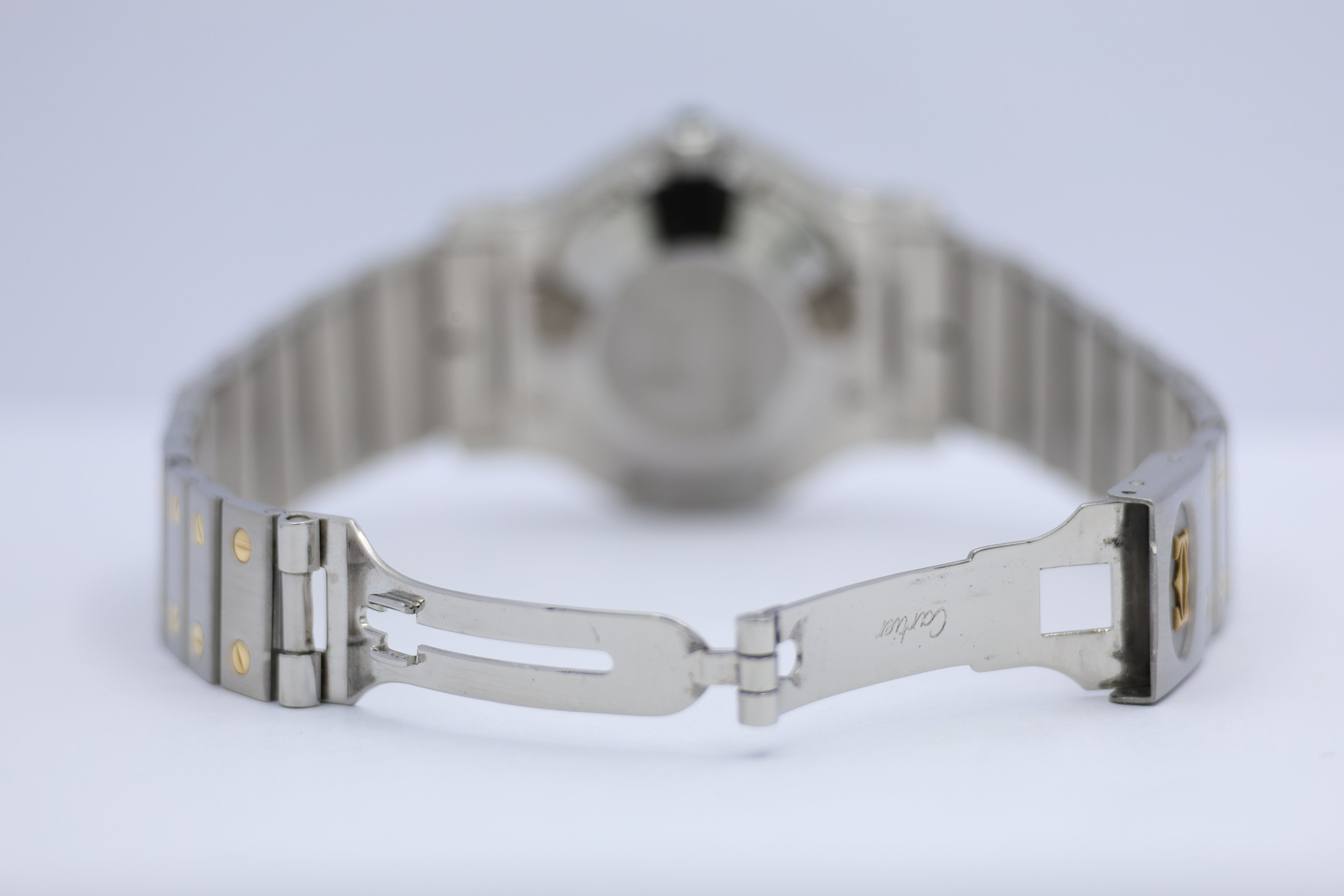 Cartier Santos Octagon Automatik Stahl/Gold 2966