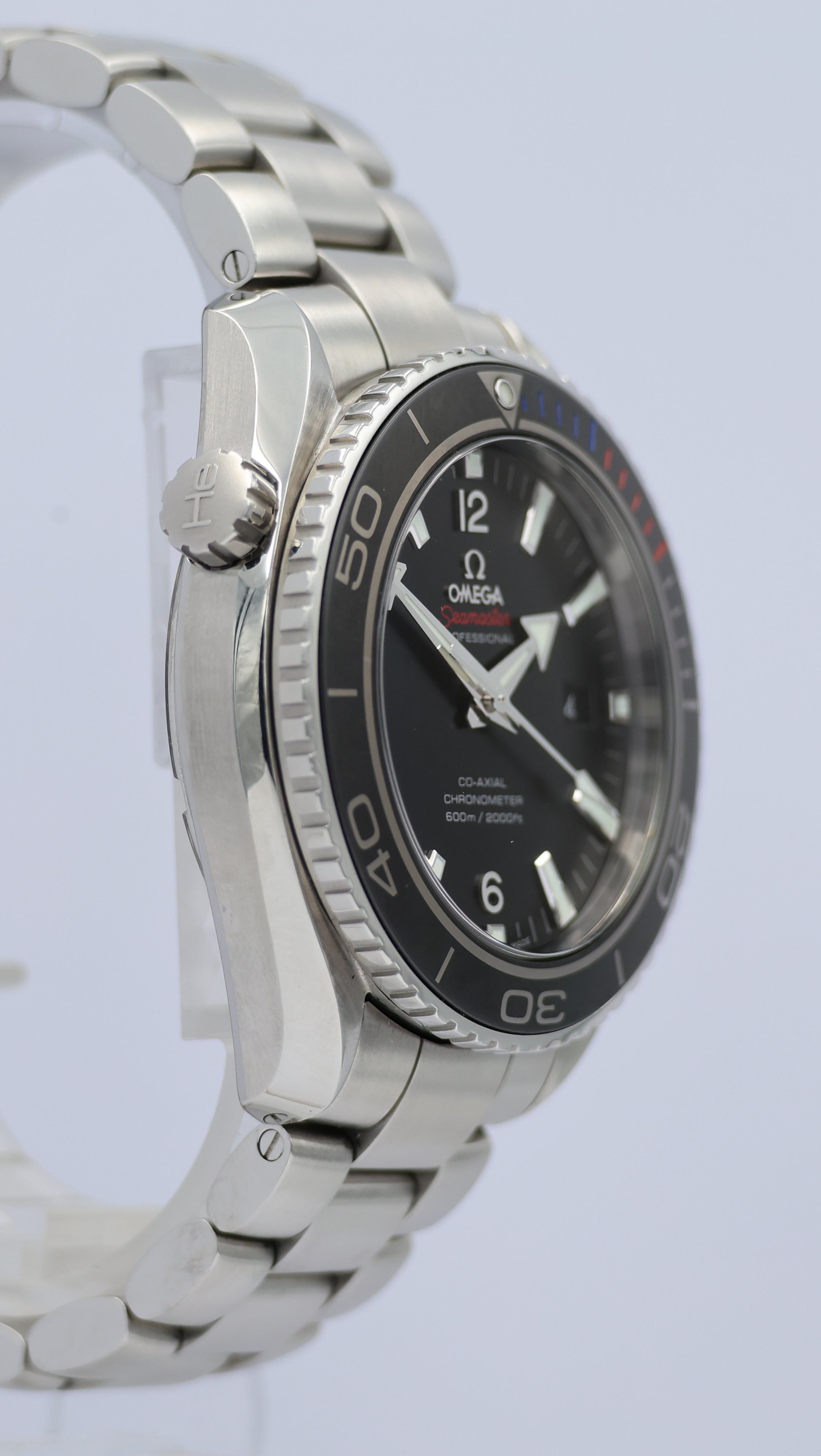 Omega Seamaster Planet Ocean Sochi 2014 52230462101001 Box + og. Papiere