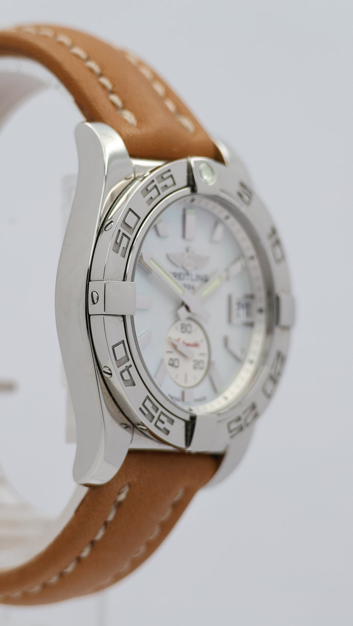 Breitling Galactic 36 Automatik Perlmutt A37330 - Detailansicht 2