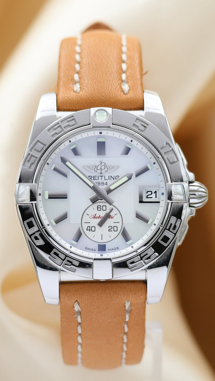 Breitling Galactic 36 Automatik Perlmutt A37330 - Thumbnail