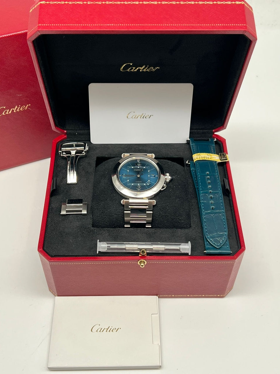 Cartier Pasha Automatik WSPA0038 - Papiere und oder Lieferumfang