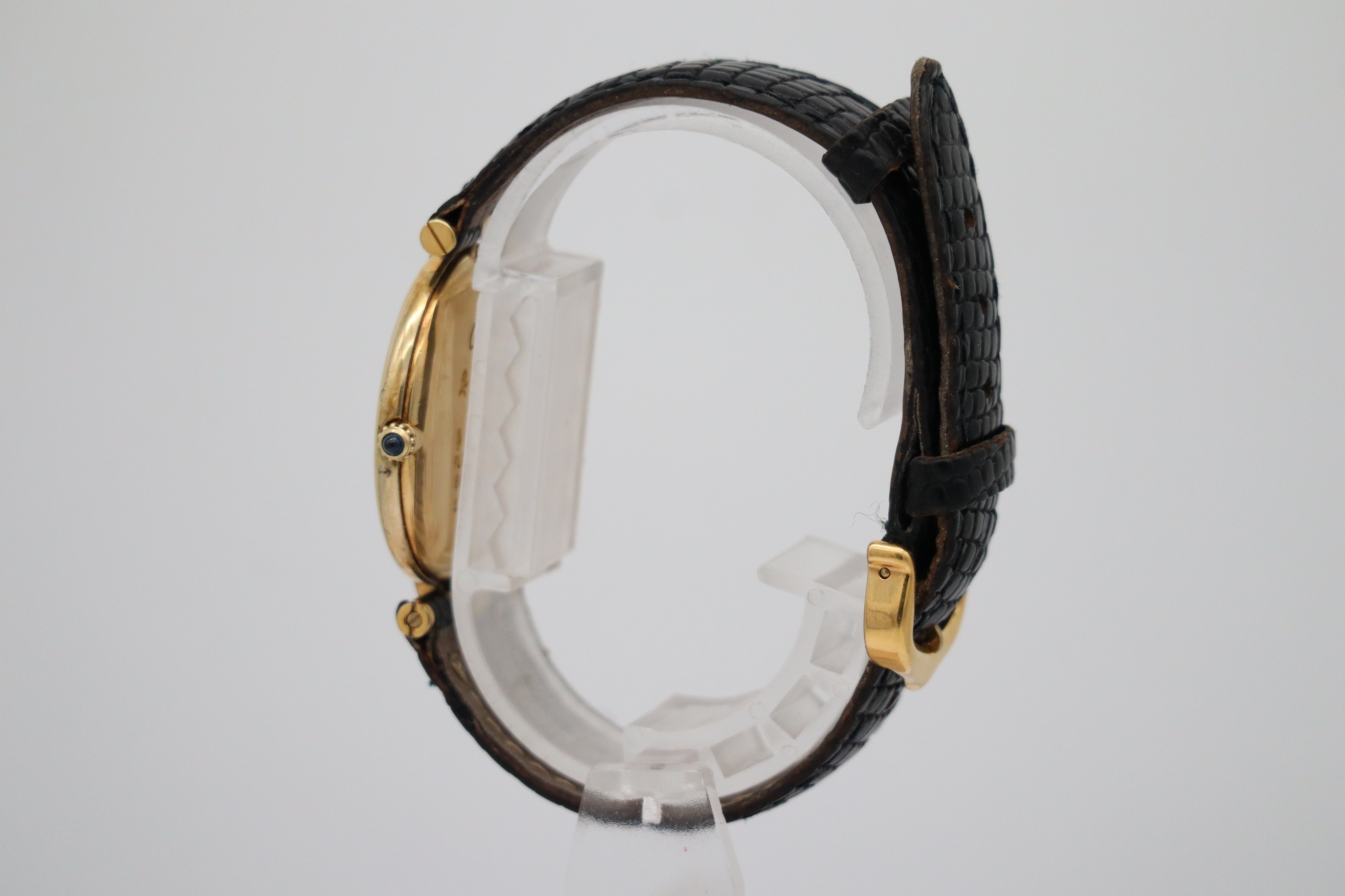 DEFEKT Cartier Must de Cartier Vermeil Quarz DEFEKT 590003 - Detailansicht 3