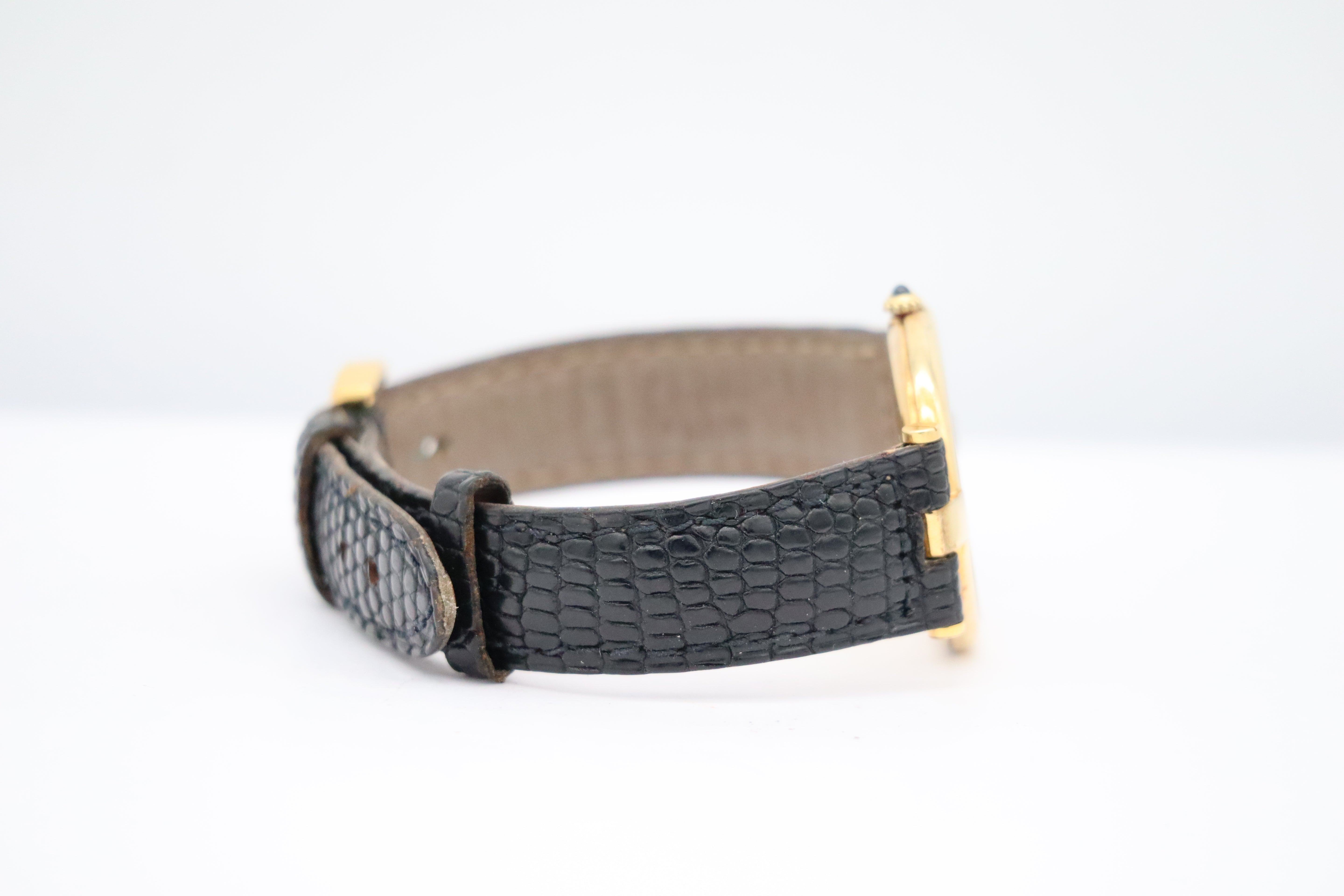 DEFEKT Cartier Must de Cartier Vermeil Quarz DEFEKT 590003 - Detailansicht 6