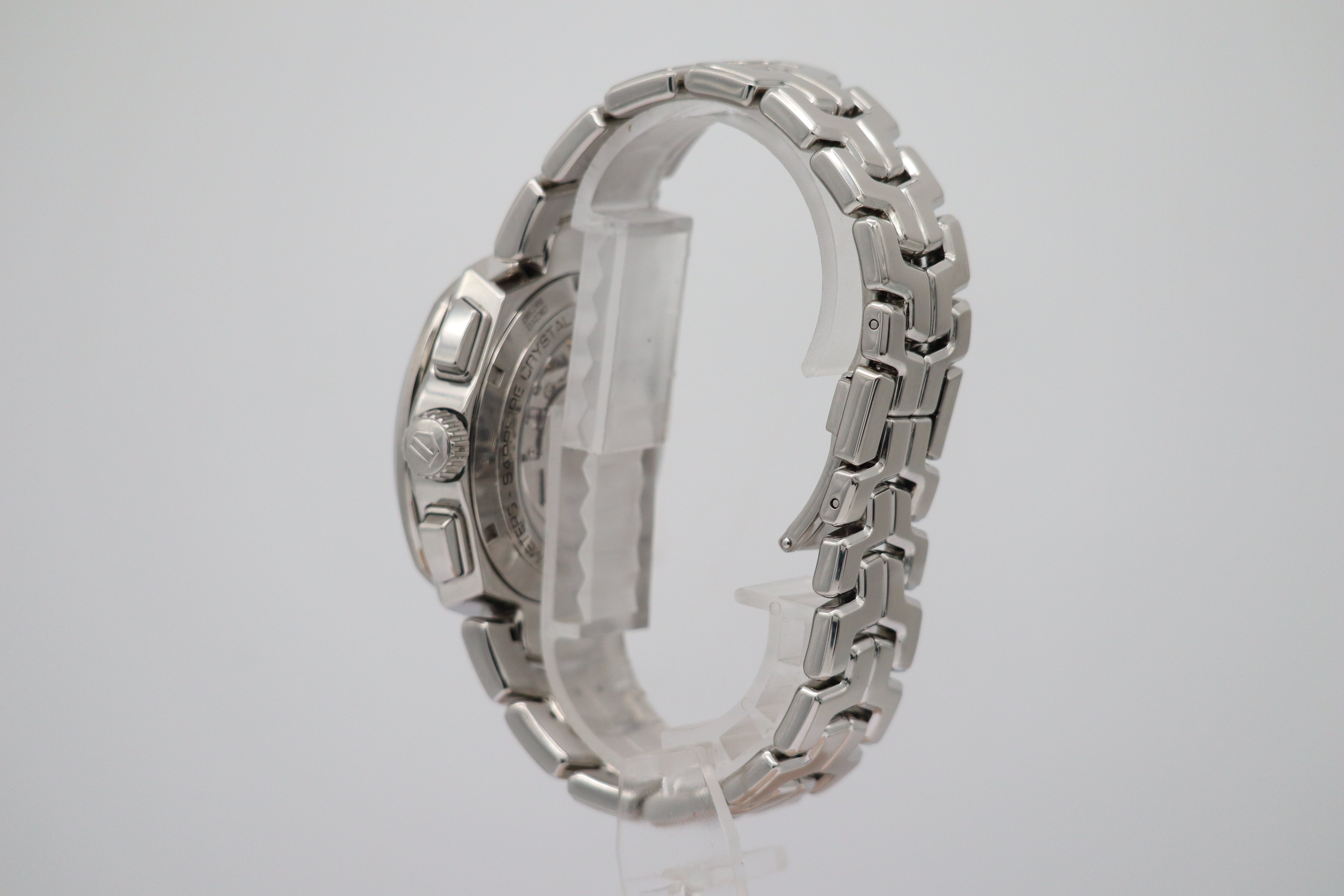 Tag Heuer Link Chronograph Automatik Herrenuhr Blau CBC2112 - Detailansicht 3