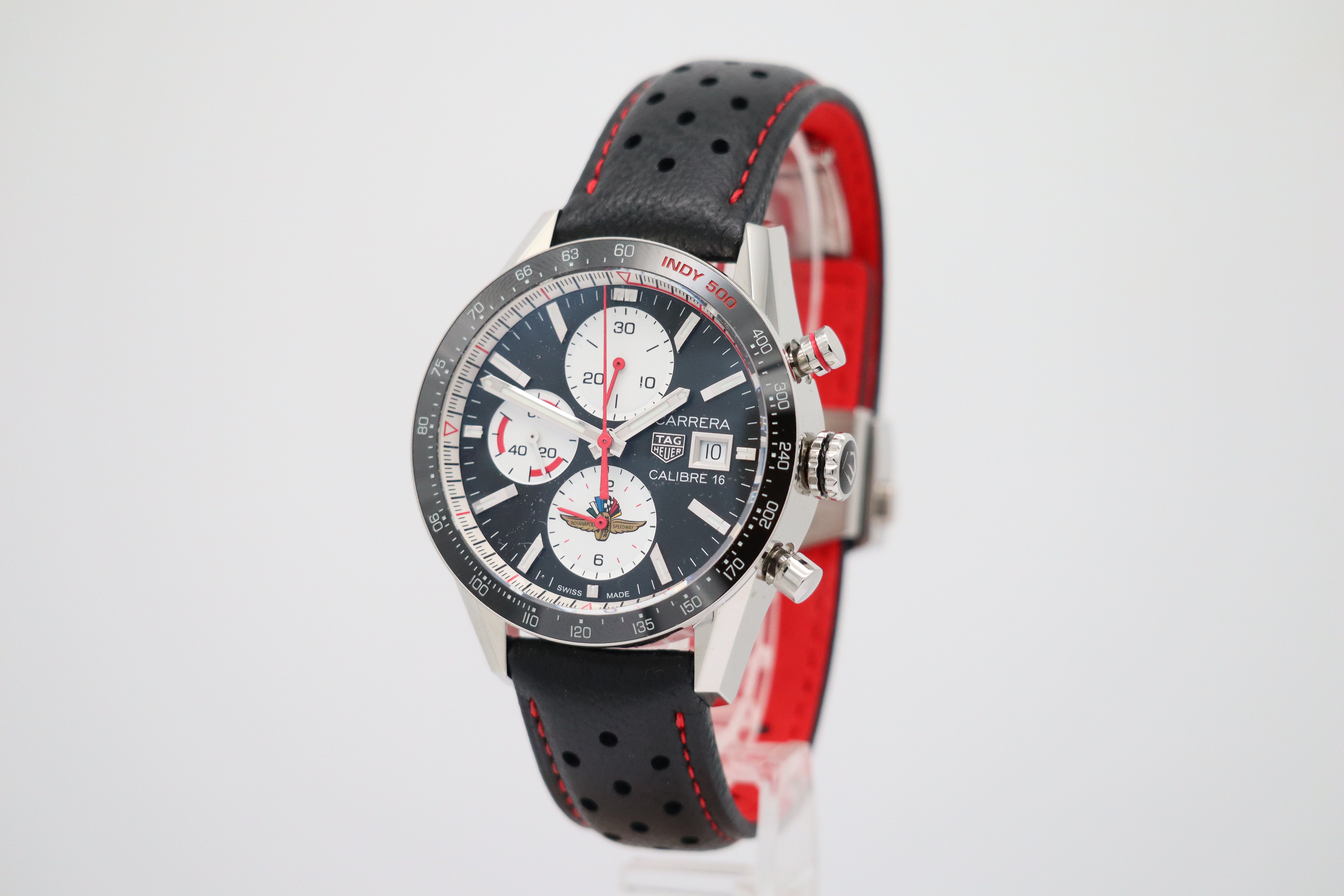 Tag Heuer Carrera Calibre 16 Automatic CV201AS.FC6429 Box + above papers