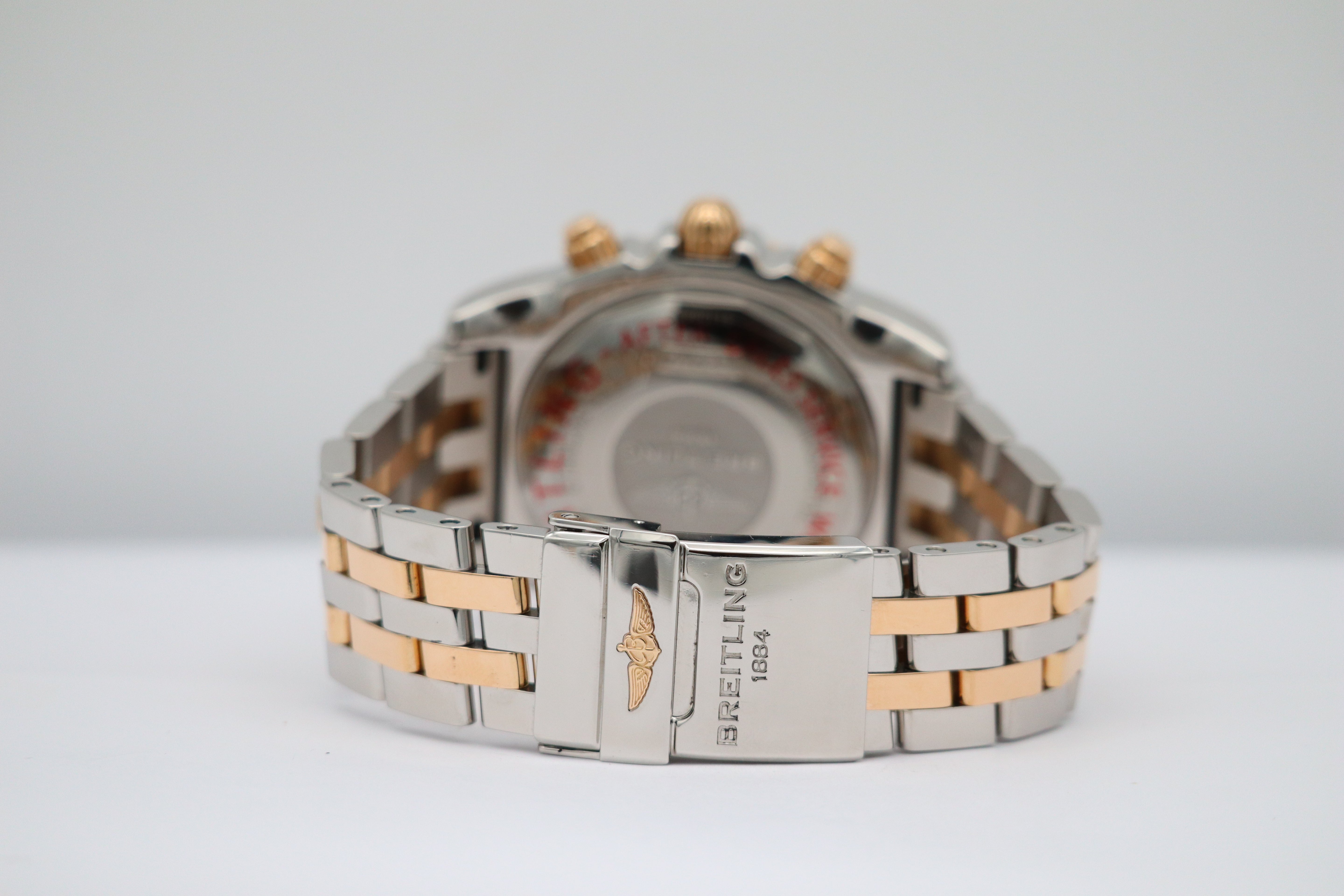Breitling Chronomat 44 Stahl/Gold B01 Automatik Herrenuhr CB0110 - Detailansicht 7