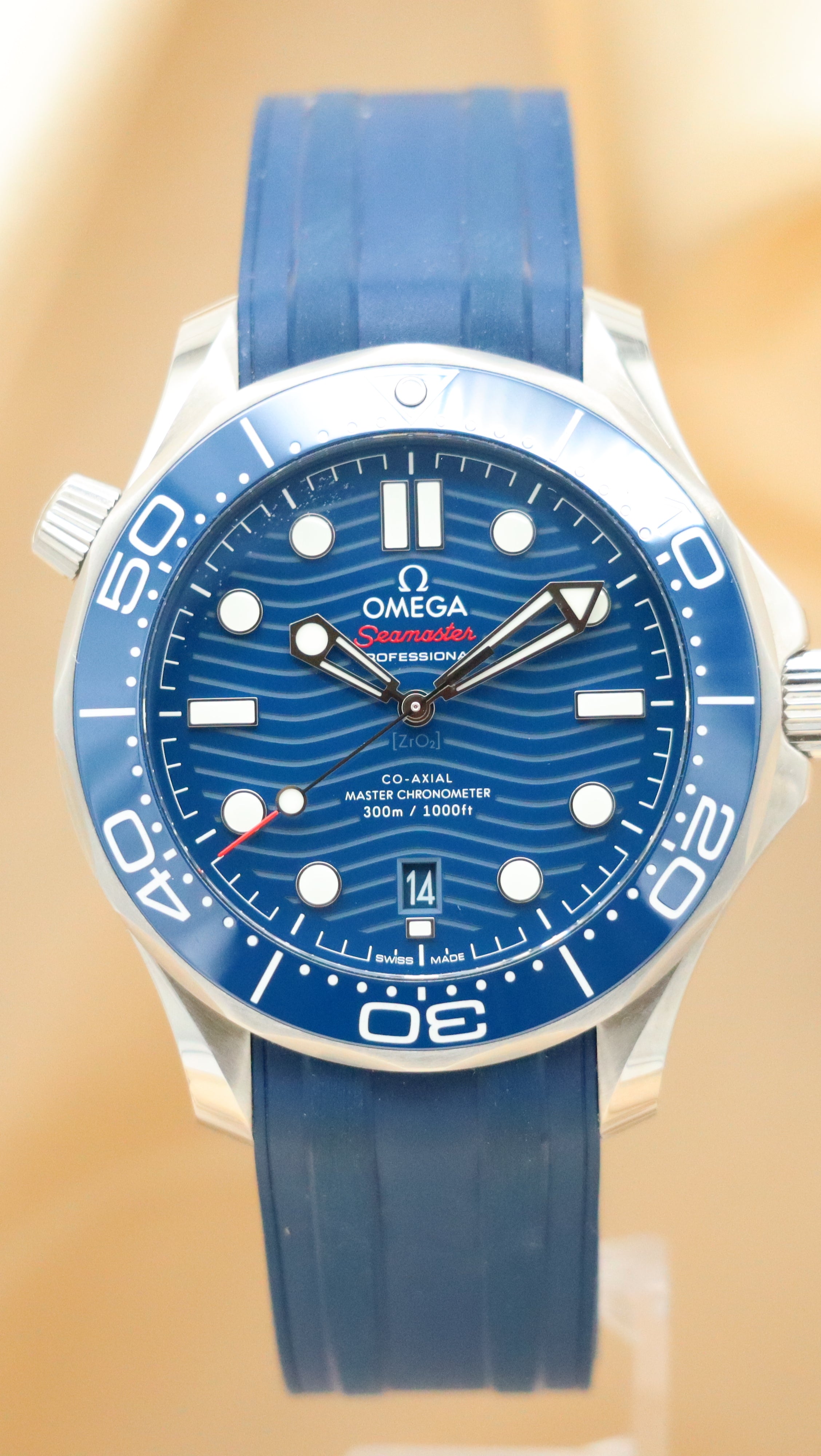 Omega Seamaster Diver 300 M 210.32.42.20.03.001 Box + og. Papiere