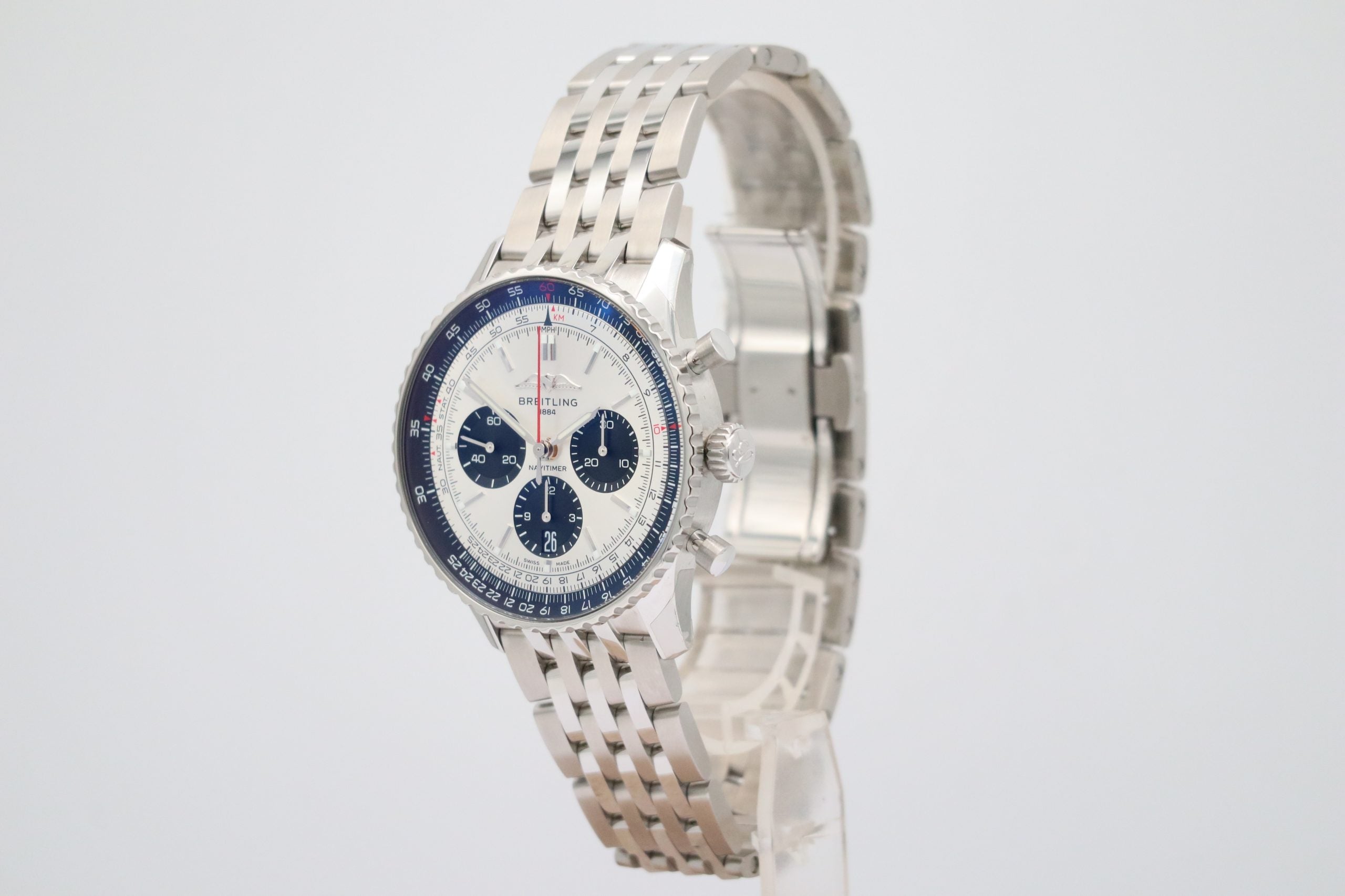 Breitling Navitimer NEW AB0138 Box + above. papers