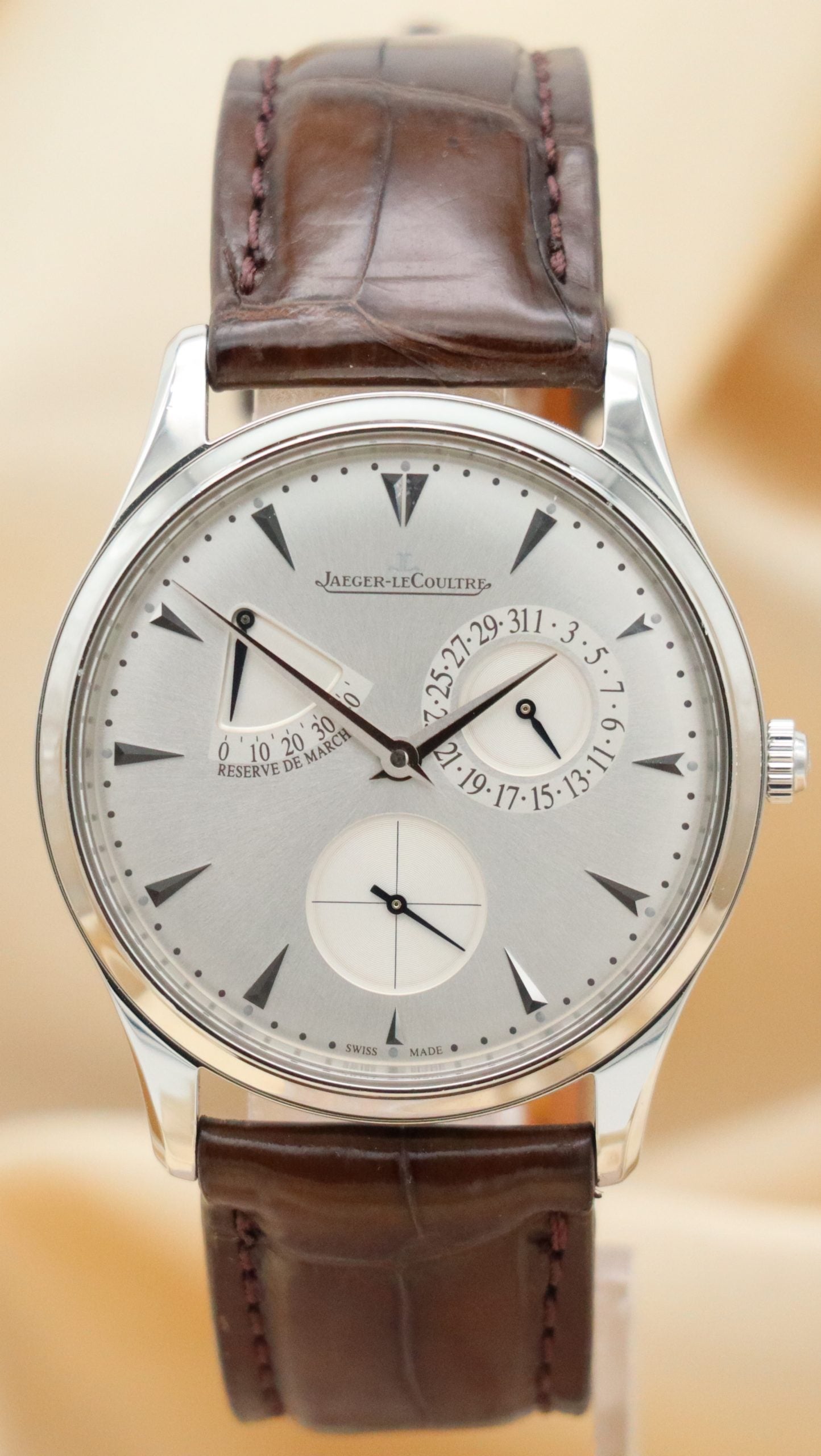 Jaeger-LeCoultre Master Ultra Thin Réserve de Marche Q1378420 Box + og