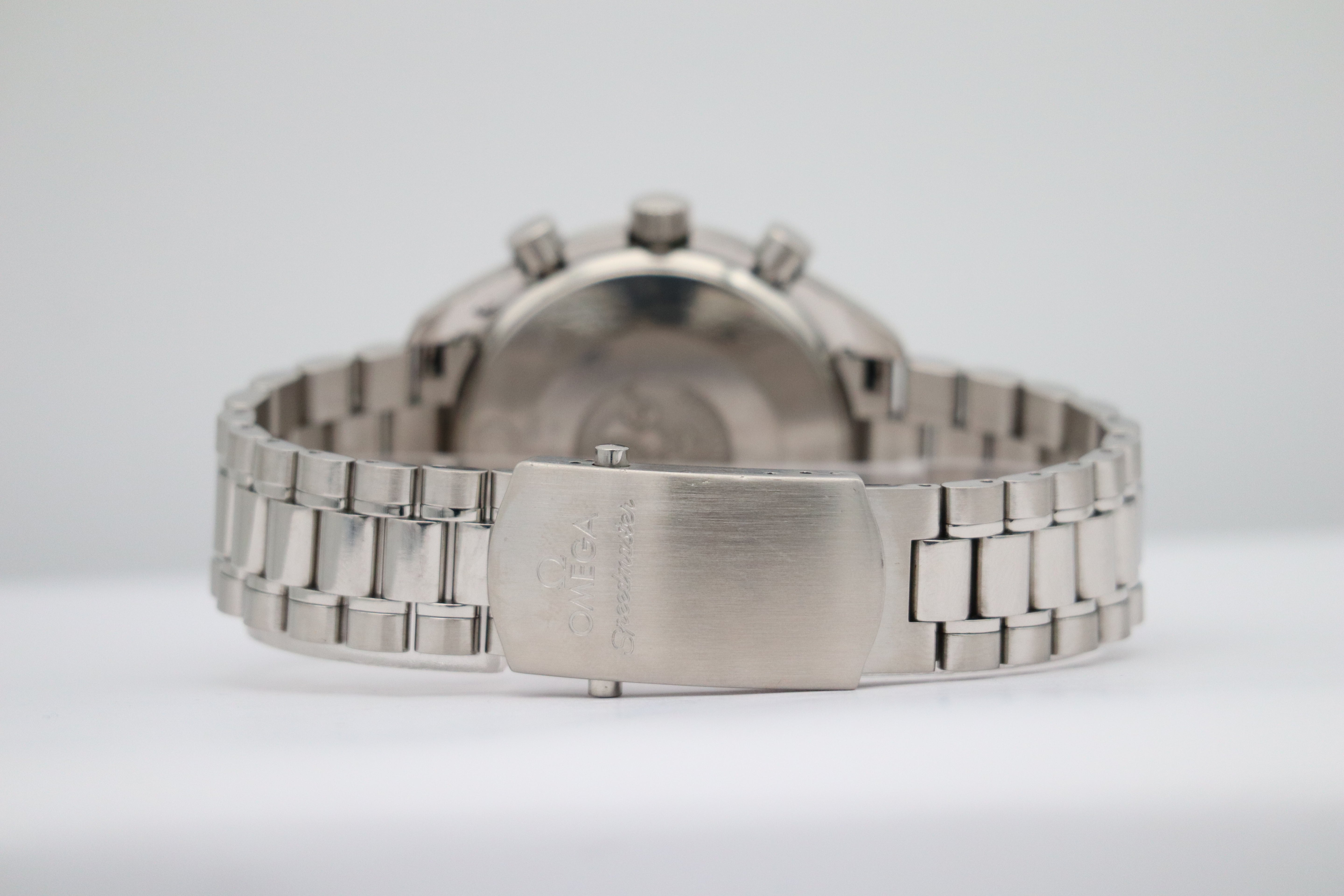 Omega Speedmaster Reduced 39mm Automatik Herrenuhr 35395000 Box + og. Papiere