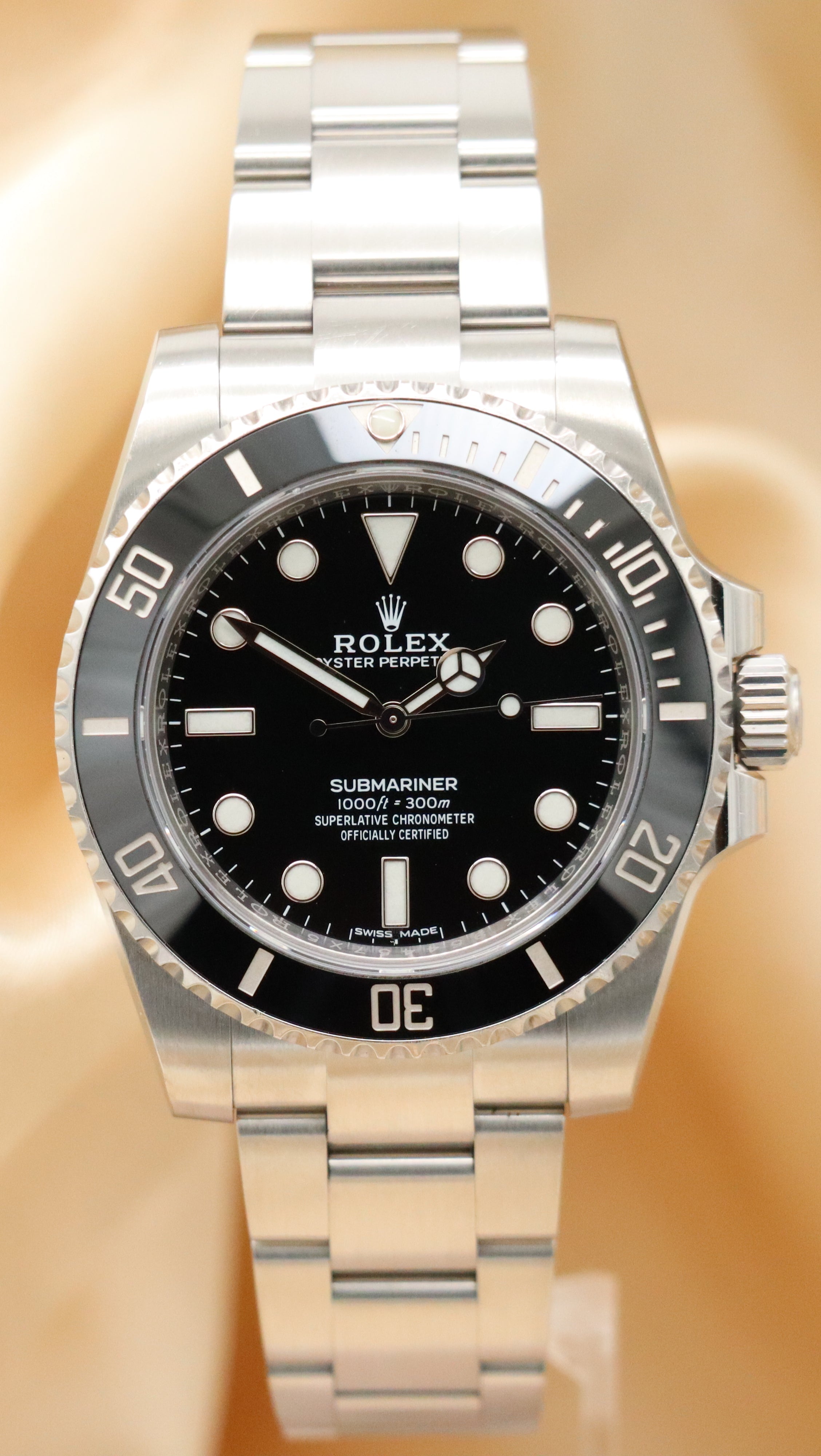 Rolex 16610 deals no date