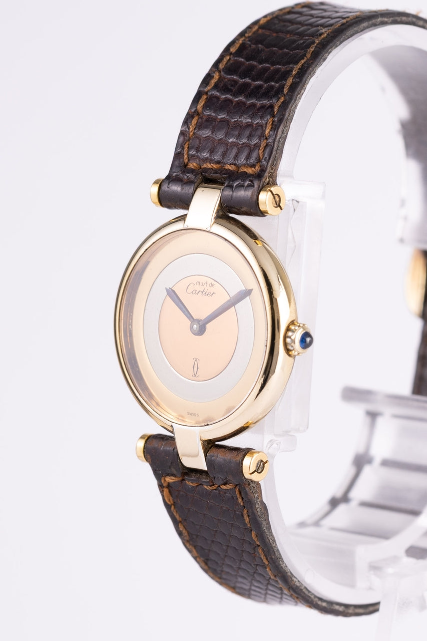 DEFEKT Cartier Must de Cartier Vermeil Quarz DEFEKT 590003 - Detailansicht 2