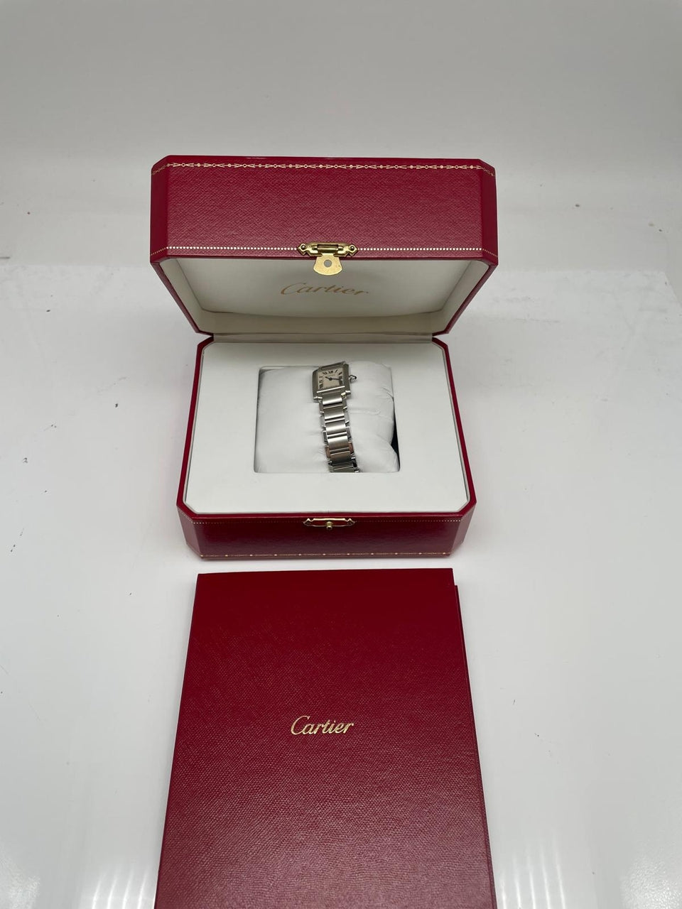 Cartier Tank Française 20mm SMW51008Q3 - Papiere und oder Lieferumfang