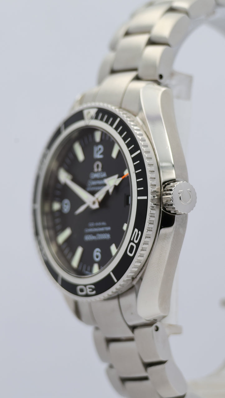 Omega Seamaster Planet Ocean 42mm Automatik Herrenuhr 22015000 Box + og. Papiere