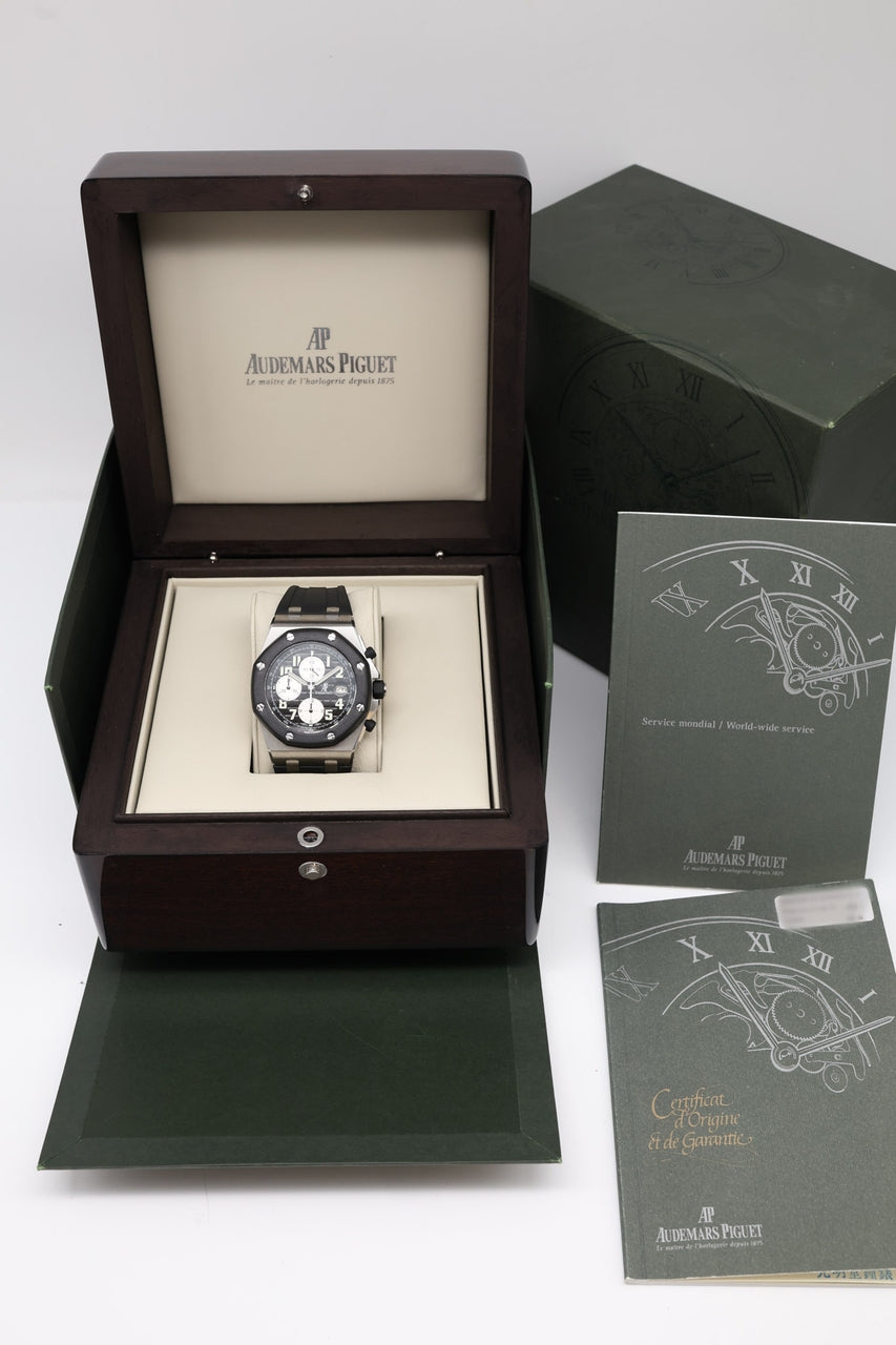Audemars Piguet Royal Oak Offshore 42mm Chronograph 25940SK - Papiere und oder Lieferumfang