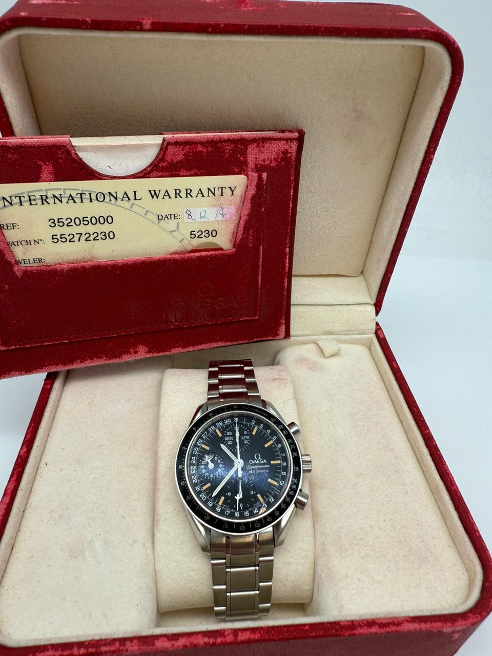 Omega Speedmaster Day Date 39mm Automatik 35205000 - Papiere und oder Lieferumfang