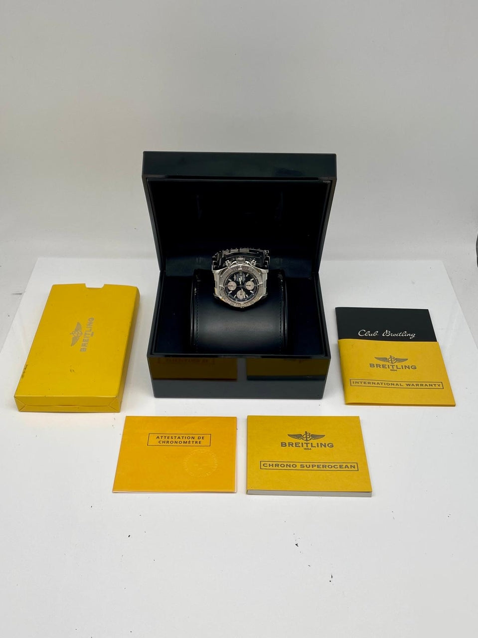 Breitling Superocean Chronograph II 42mm Automatik A13340 - Papiere und oder Lieferumfang