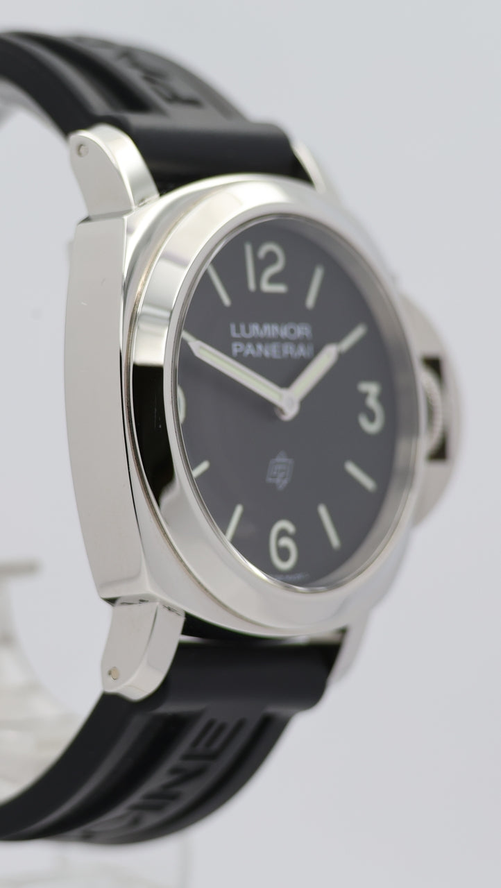 Panerai Luminor Base Logo 44mm Handaufzug Herrenuhr PAM01086 Box + og. Papiere