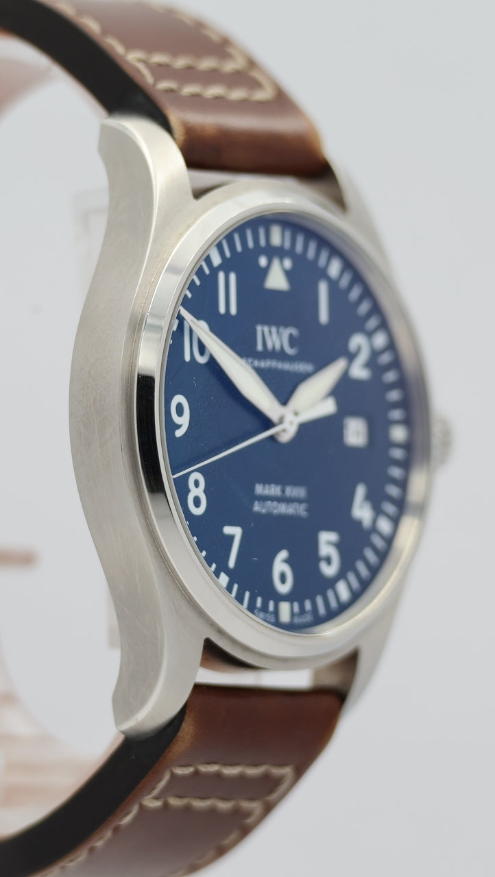 IWC Fliegeruhr Mark XVIII "Le Petit Prince Edition" IW327004 Box + og. Papiere