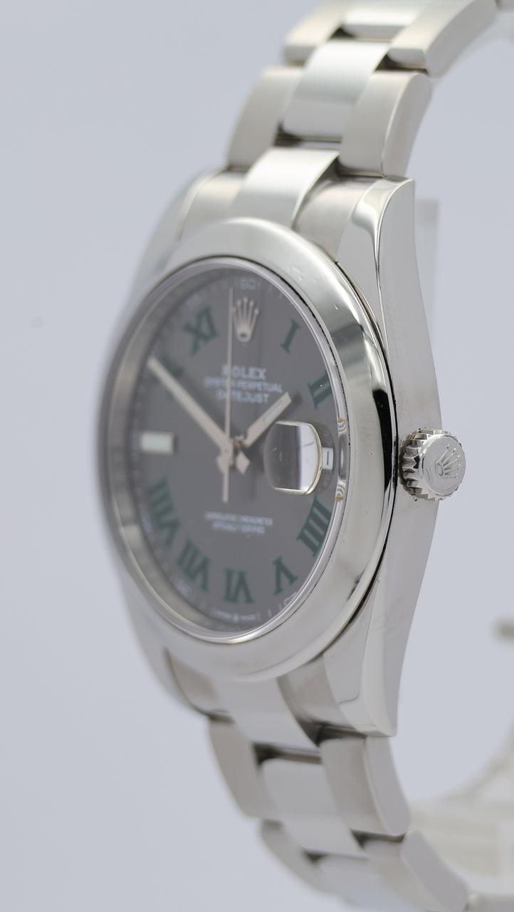 Rolex Datejust 'Wimbledon' 41mm Automatik 126300 Original Papiere