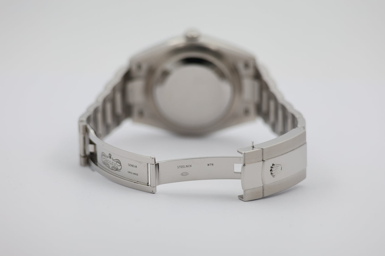 Rolex Datejust 41 Automatik Herrenuhr Grau 126300 - Detail view 6