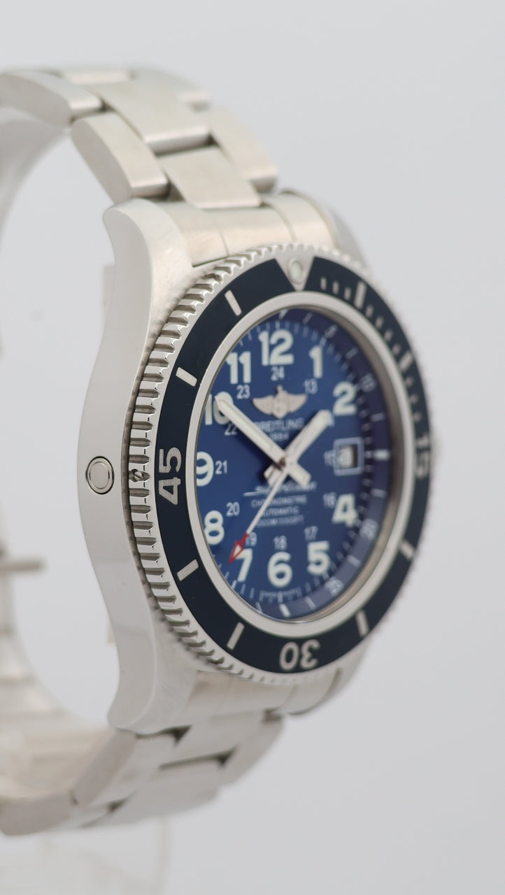 Breitling Superocean II 44 Automatik Blau A17392 - Detailansicht 8