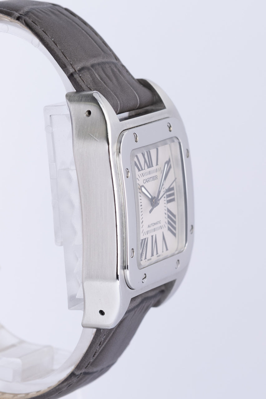 Cartier Santos 100 Automatik Herrenuhr 2878 - Detailansicht 2