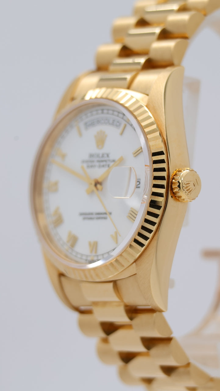 Rolex Day-Date 36 President 18K Gelbgold Automatik 18238 - Detailansicht 7