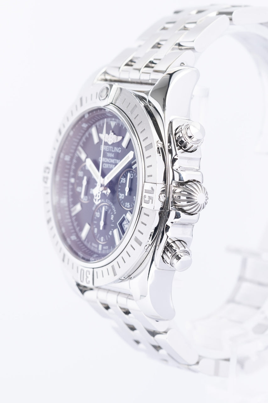 Breitling Chronomat 44mm Automatik Herrenuhr Schwarz AB0115 - Detailansicht 1