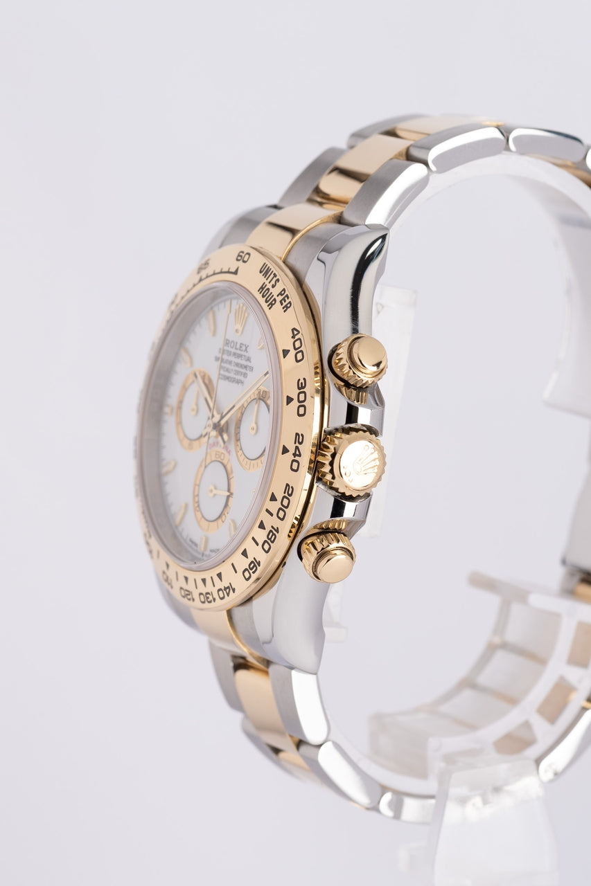 Rolex Daytona Stahl/Gold Weiß 40mm 2024 Automatik 126503 - Detailansicht 2