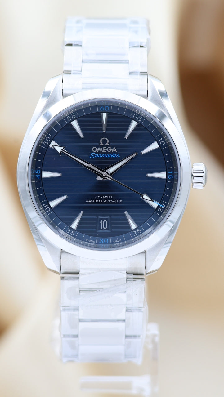 Omega Seamaster Aqua Terra Automatik Herrenuhr NEU 22010412103001 - Thumbnail