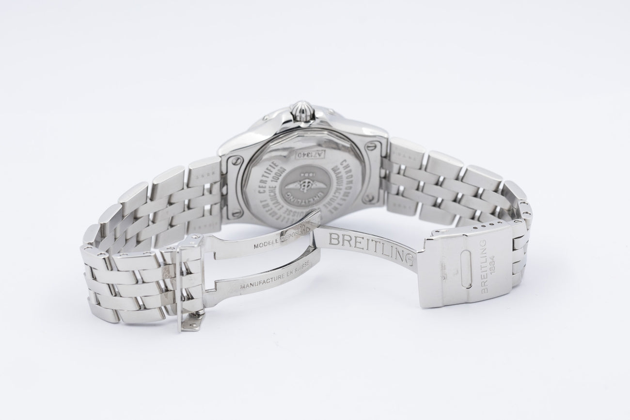 Breitling Galactic Lady 32mm Quarz Damenuhr A71340 - Detailansicht 8