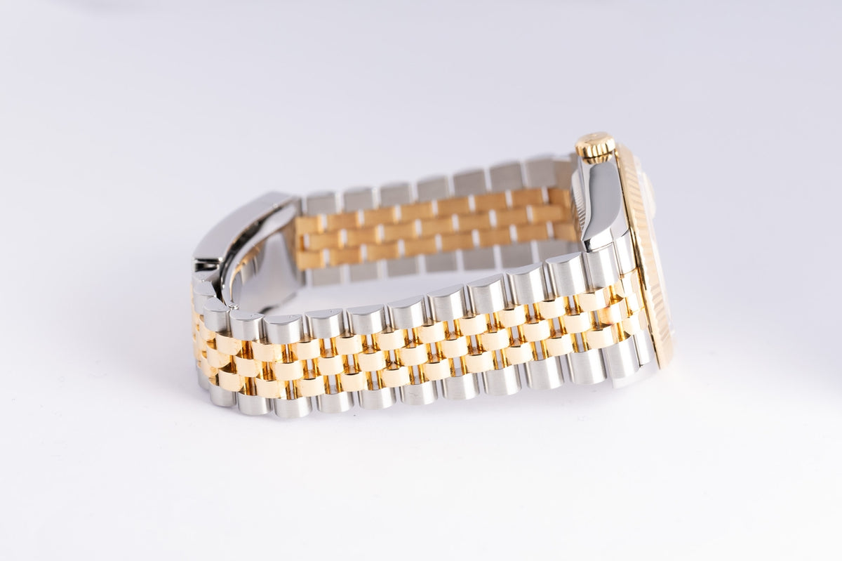 Rolex Datejust 36 Automatik Stahl/Gold Diamond 126233 - Detailansicht 6
