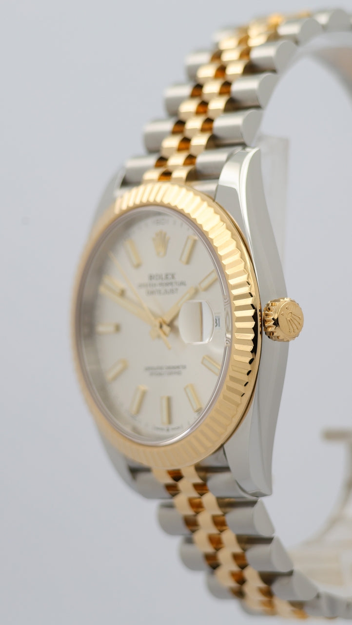 Rolex Datejust Stahl/Gold Herrenuhr 41mm Automatik 126333 - Detail view 7