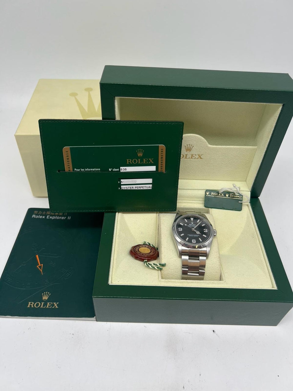 Rolex Explorer 36mm Automatik Herrenuhr 114270 - Papiere und oder Lieferumfang