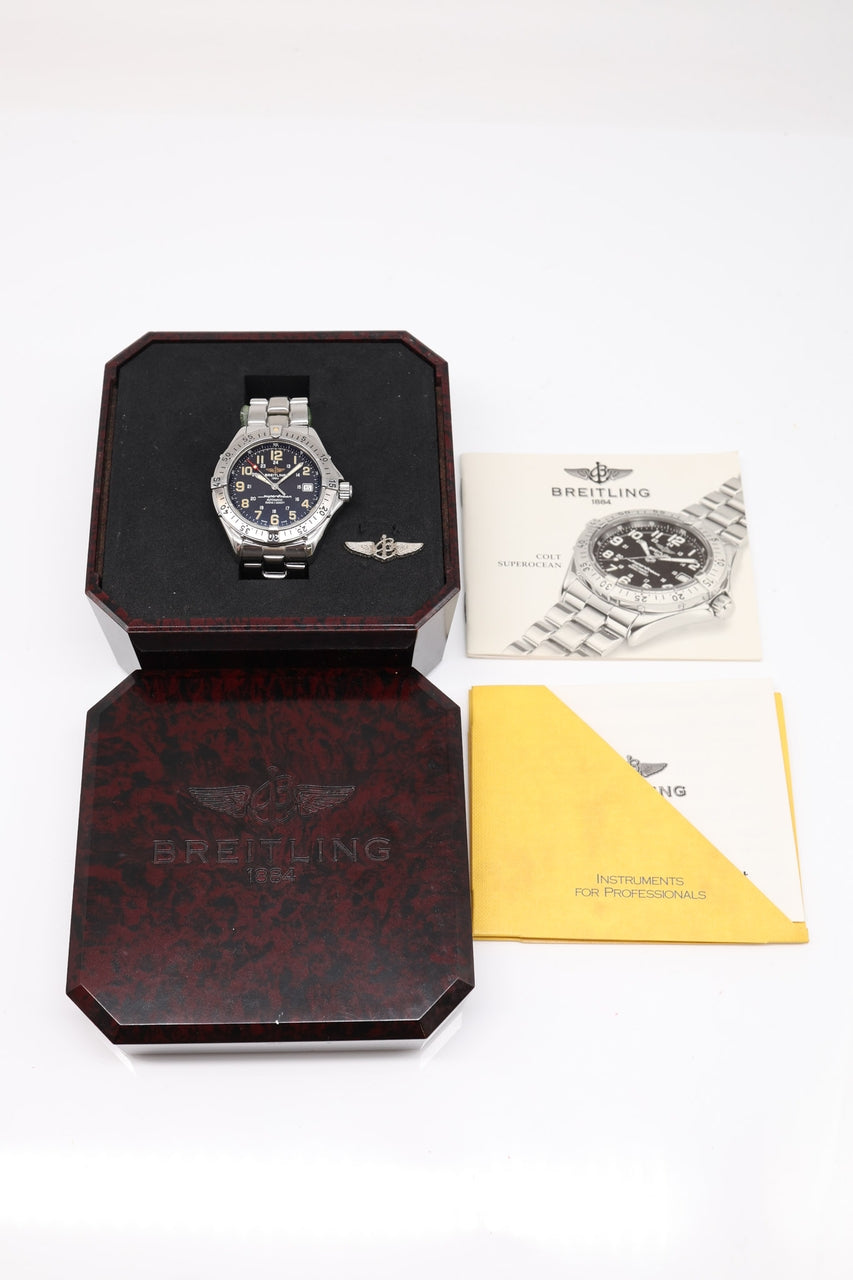 Breitling Superocean Automatik Herrenuhr 41 A17040 - Detailansicht 9